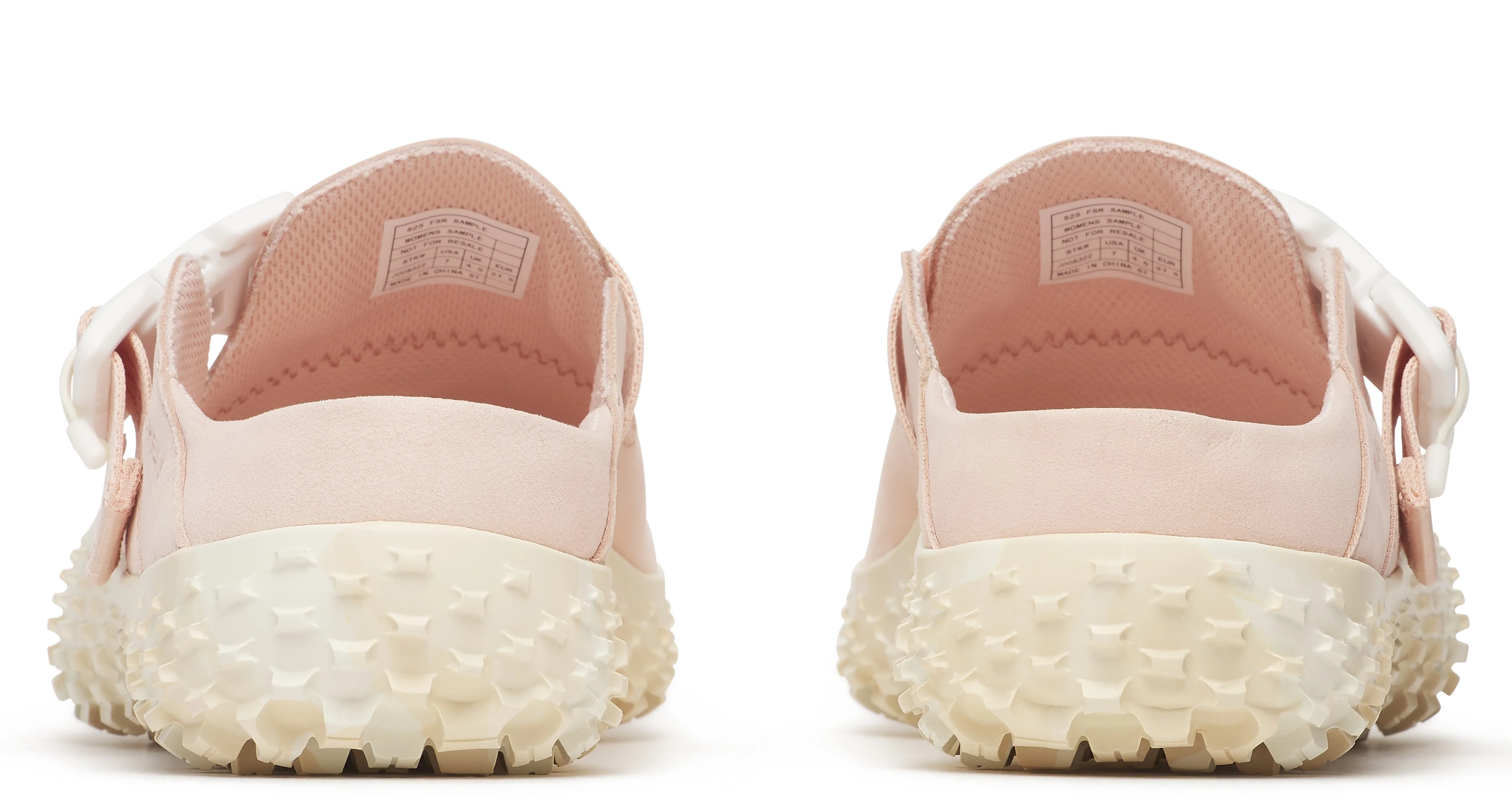 Women's Wrapt Slide Nubuck Pink Salt - Image 5