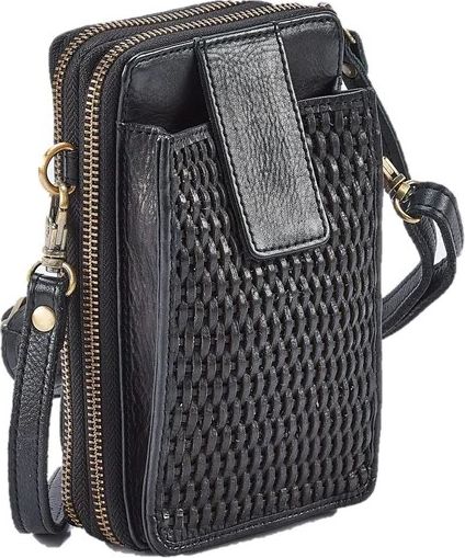 Ella Crossbody/Phone Bag Black