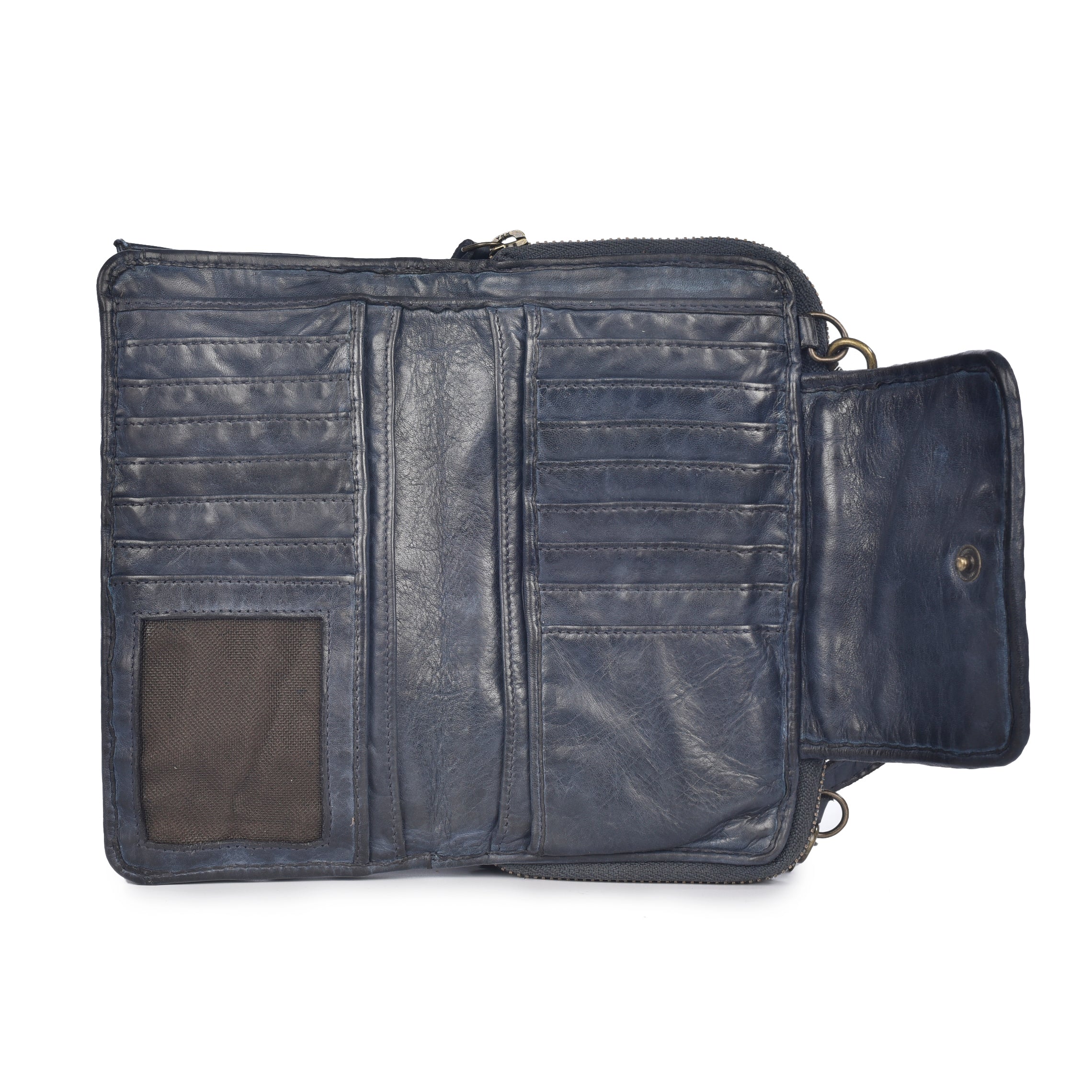 Lusso X-body Wallet Bag Navy - Image 2