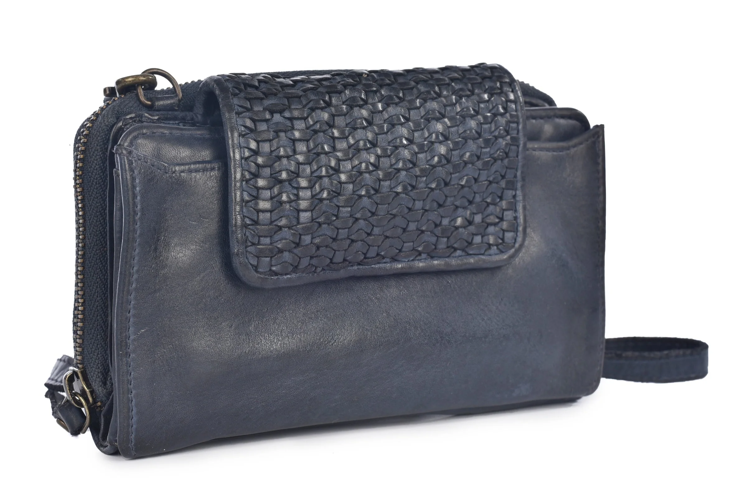 Lusso X-body Wallet Bag Navy - Image 3