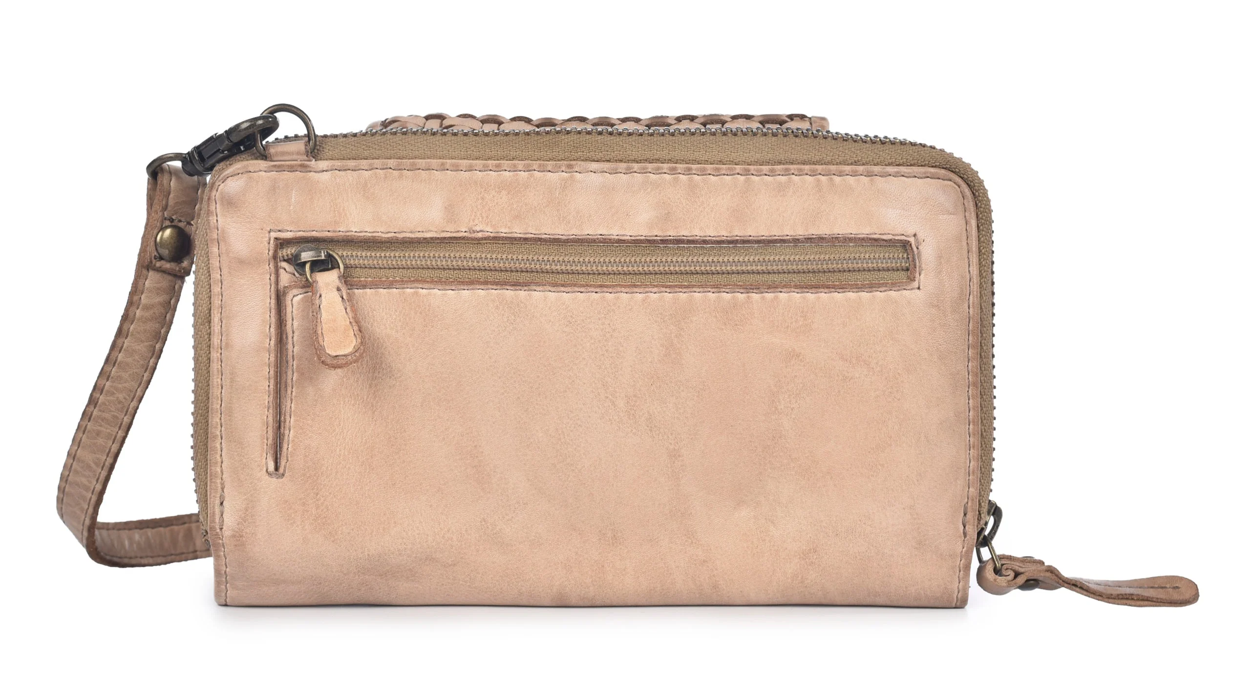 Lusso X-body Wallet Bag Taupe - Image 4