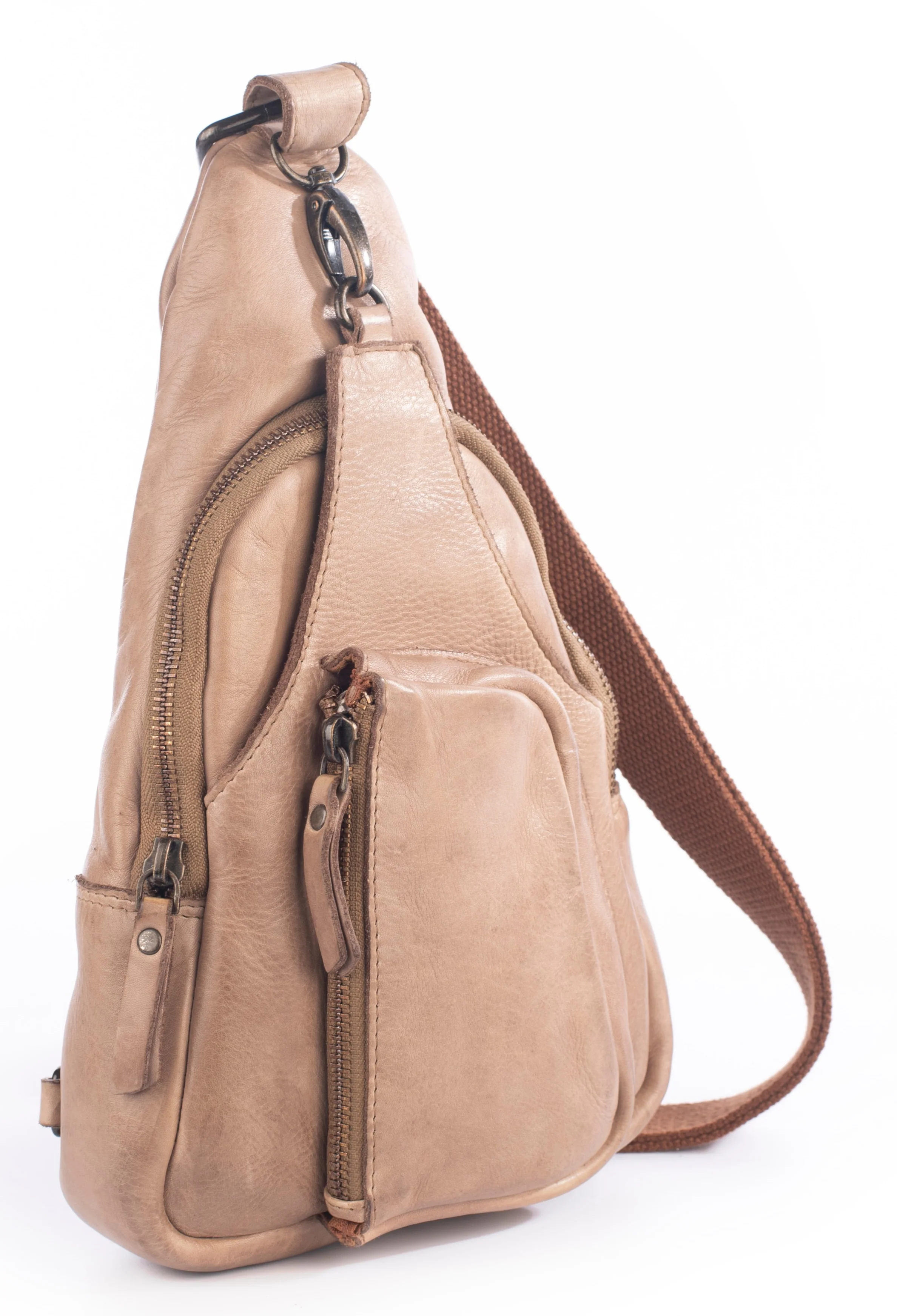 Serena Cross Body Bag Taupe - Image 2