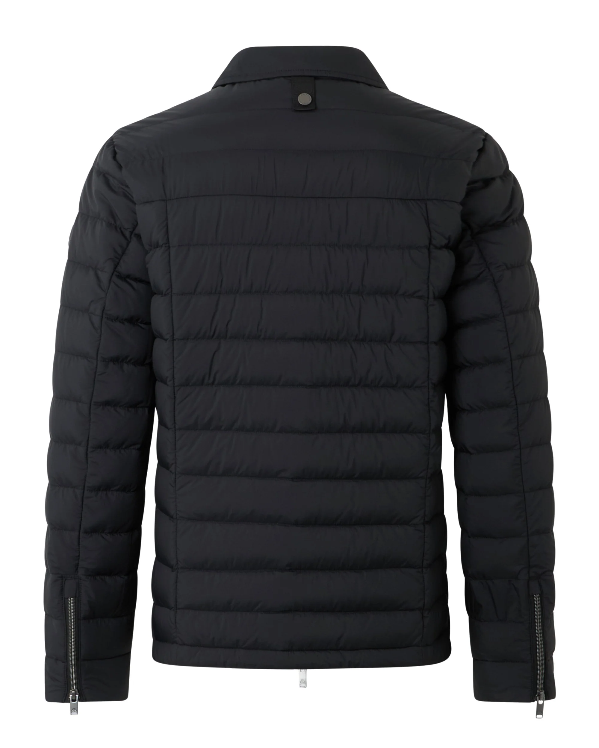 Air Down Ashton Shirt Jacket Black - Image 5