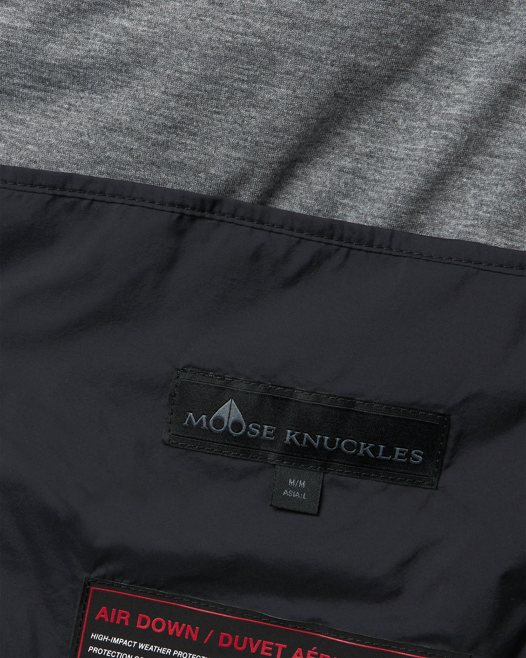 Air Down Ashton Shirt Jacket Black - Image 6