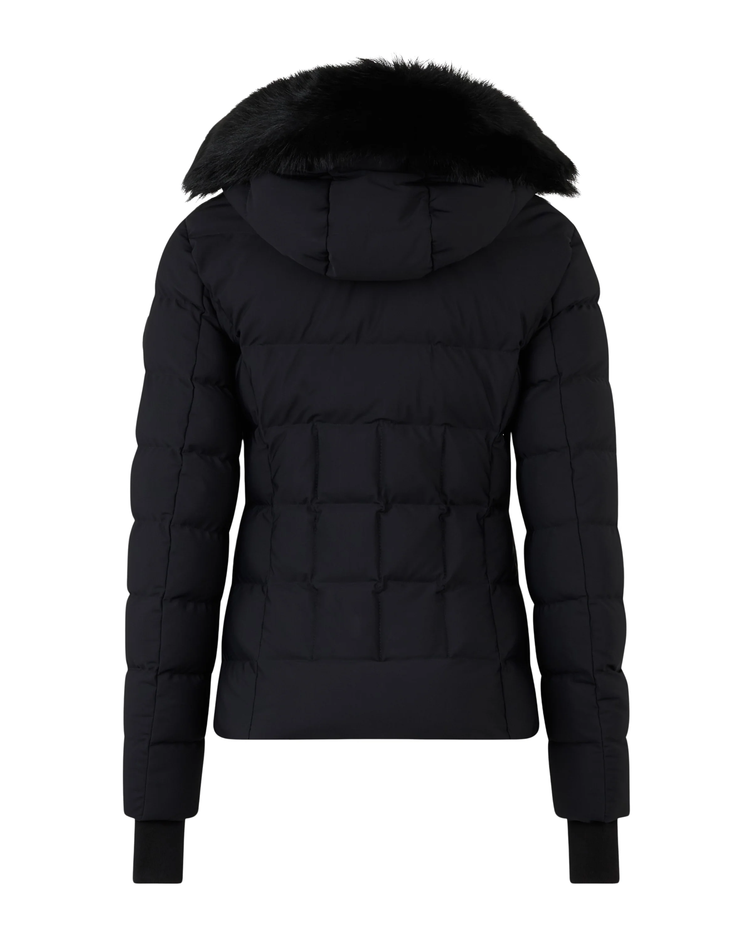 Betta Jacket Shearling Gold Black With Black Shearling - Image 4