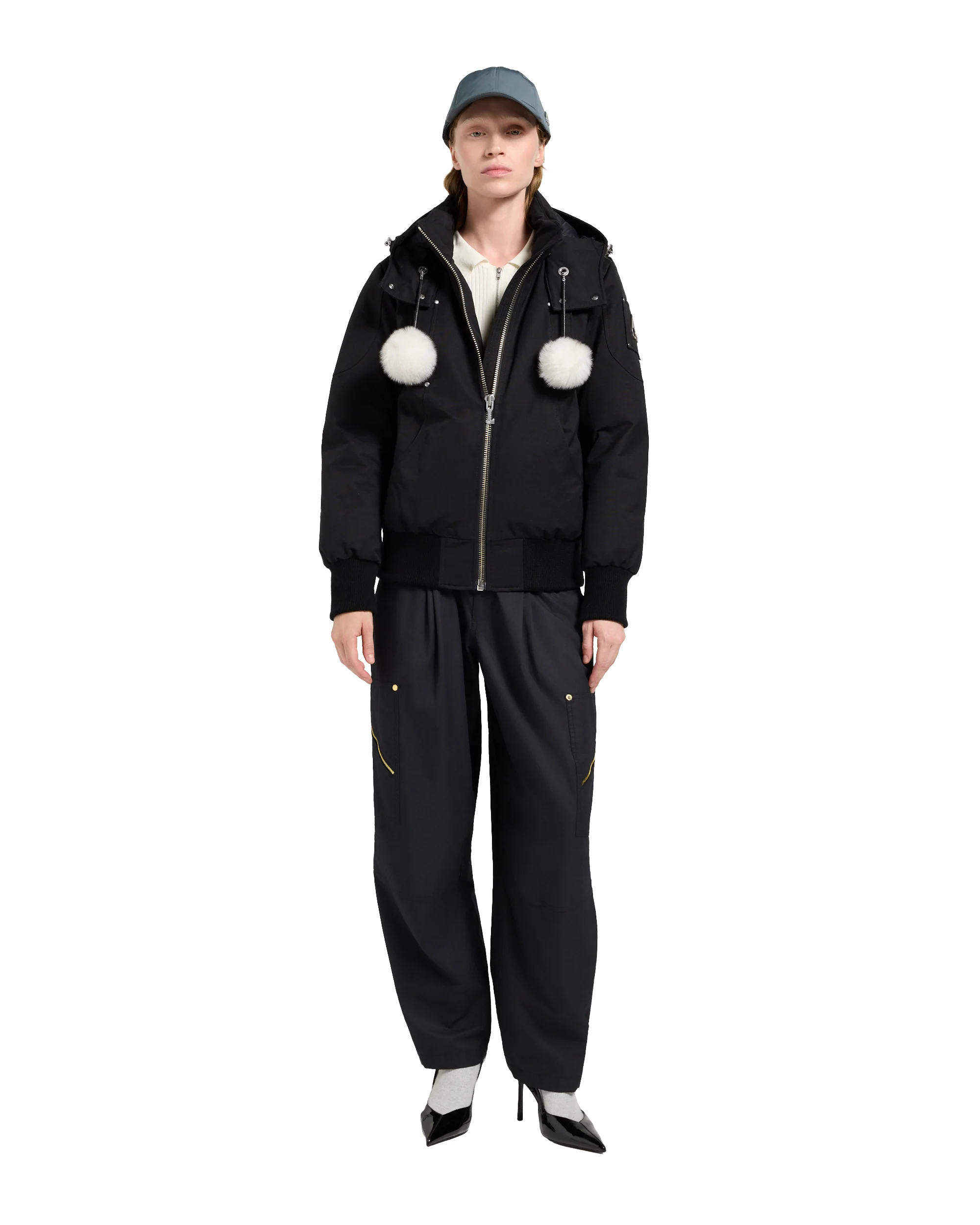 Debbie Bomber Black/Natural - Image 3