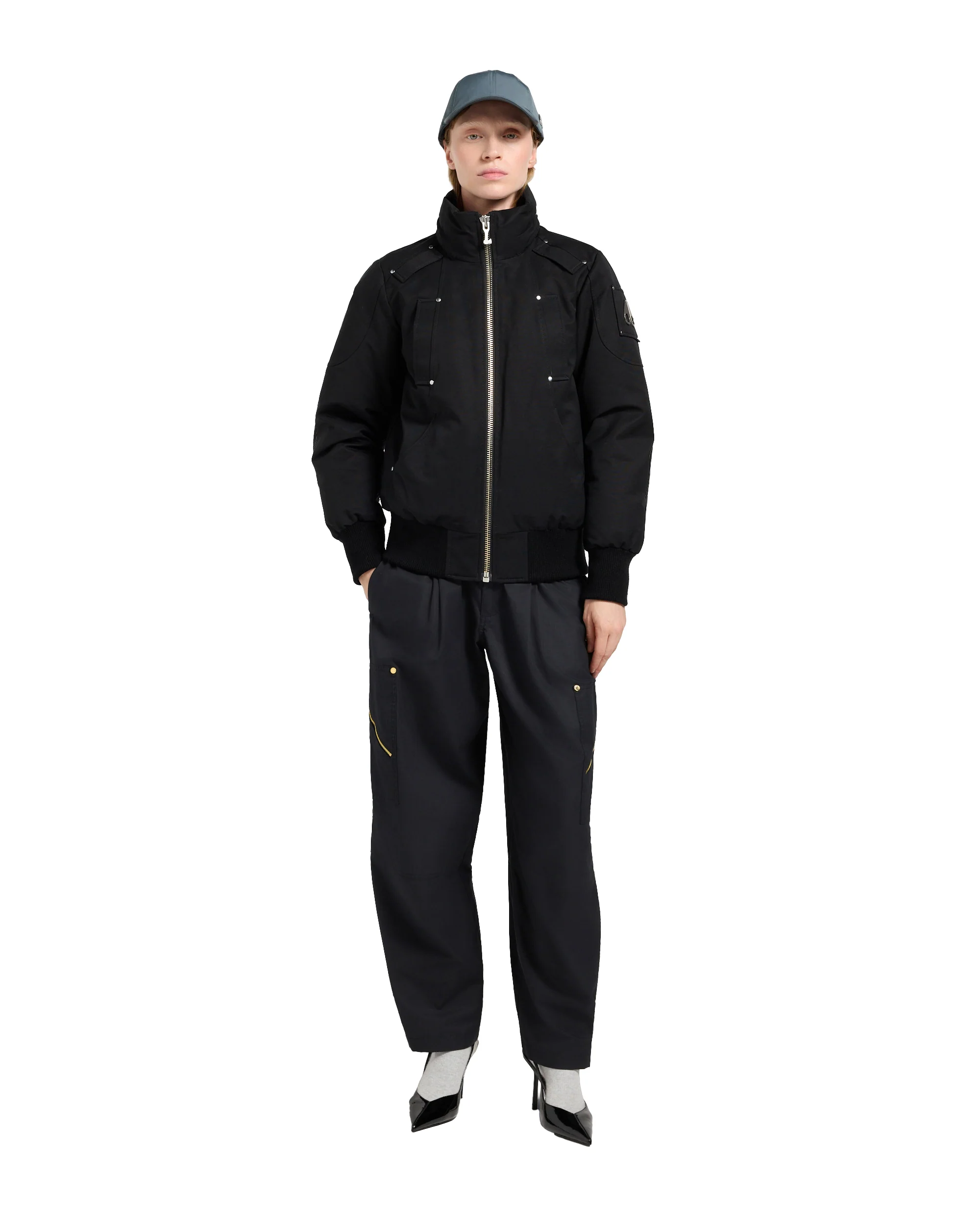 Debbie Bomber Black/Natural - Image 7