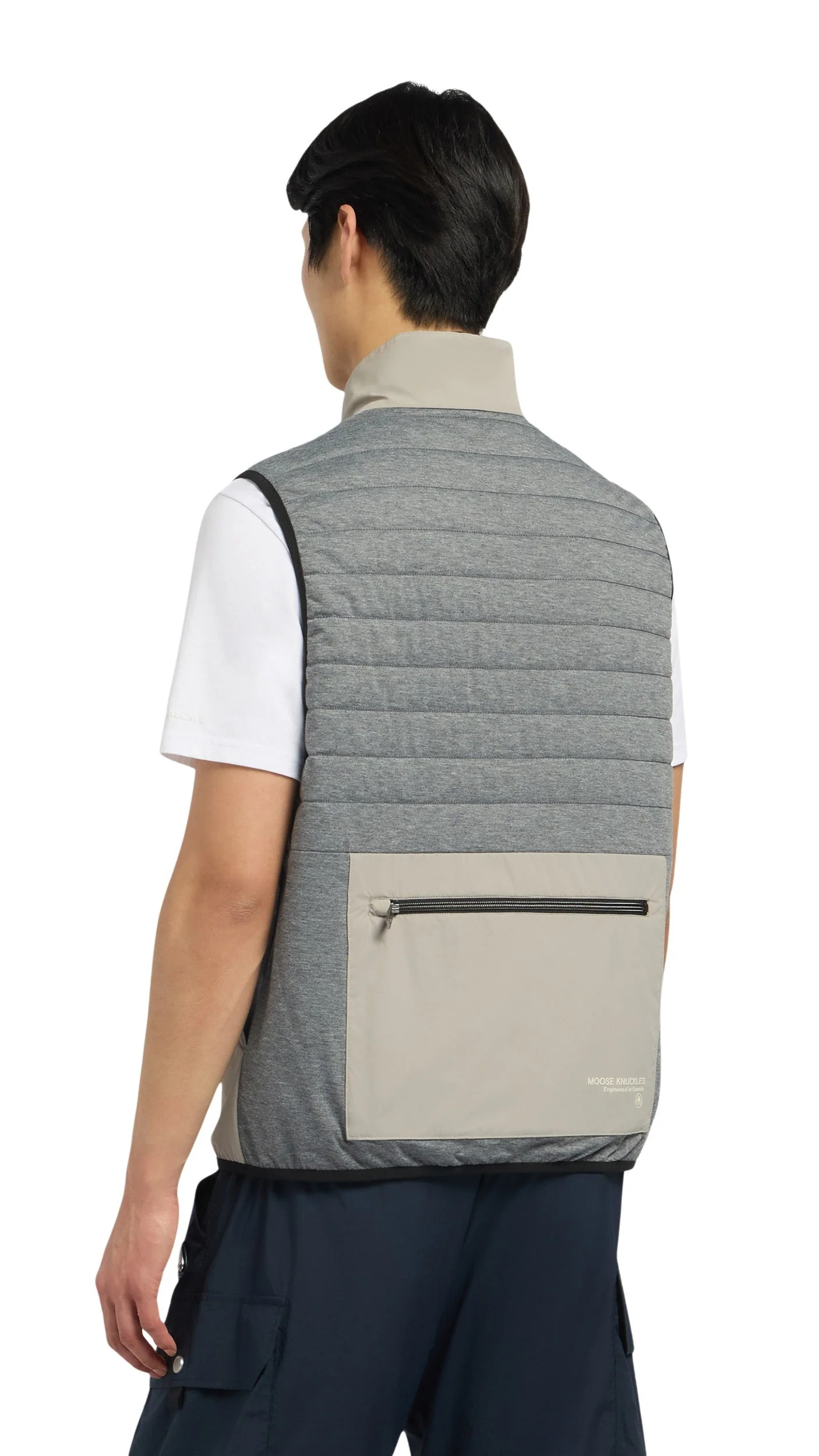 Dominion Packable Vest Black/Dusk - Image 3
