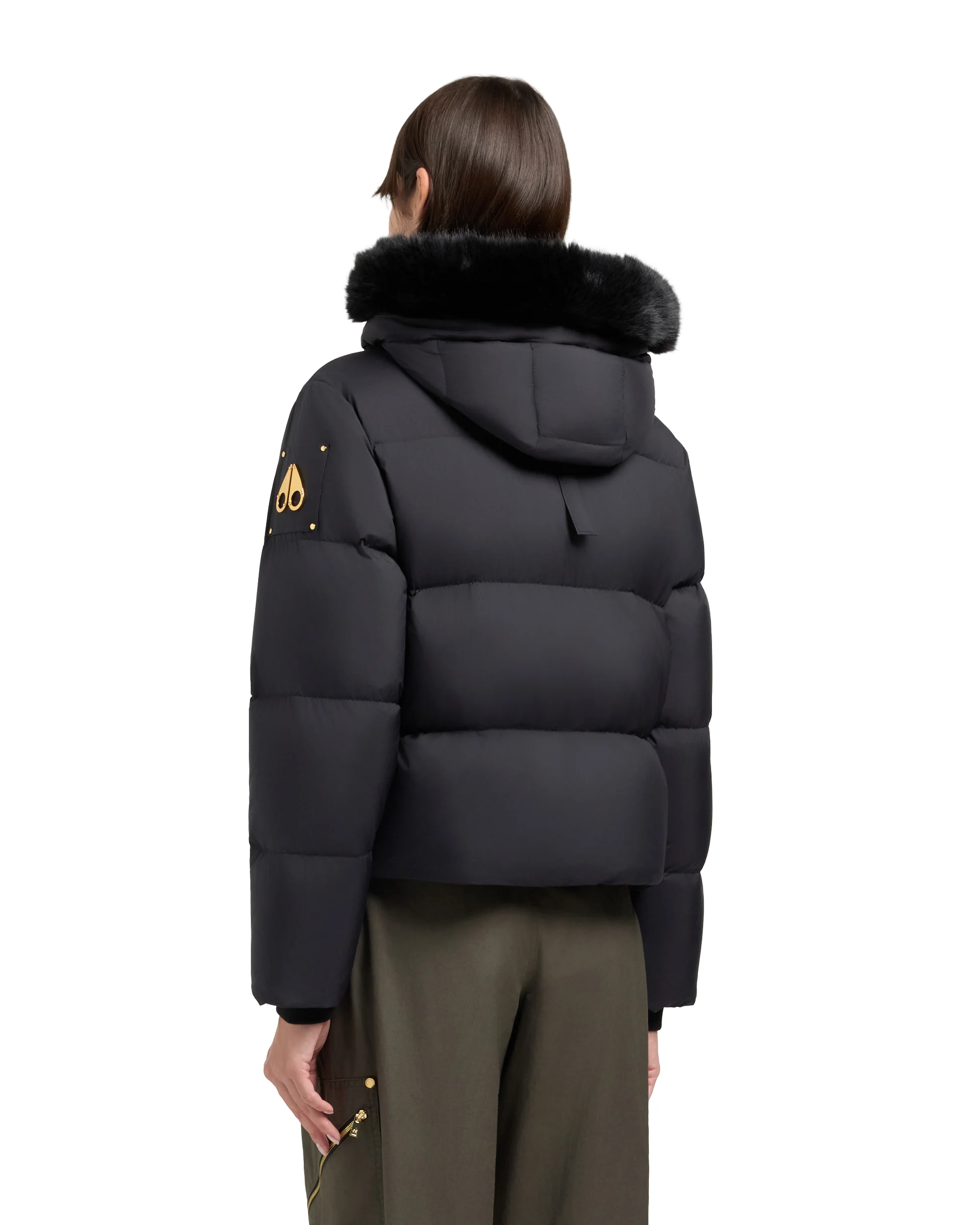 Misti Peak Puffer Gold Black/Black - Image 4