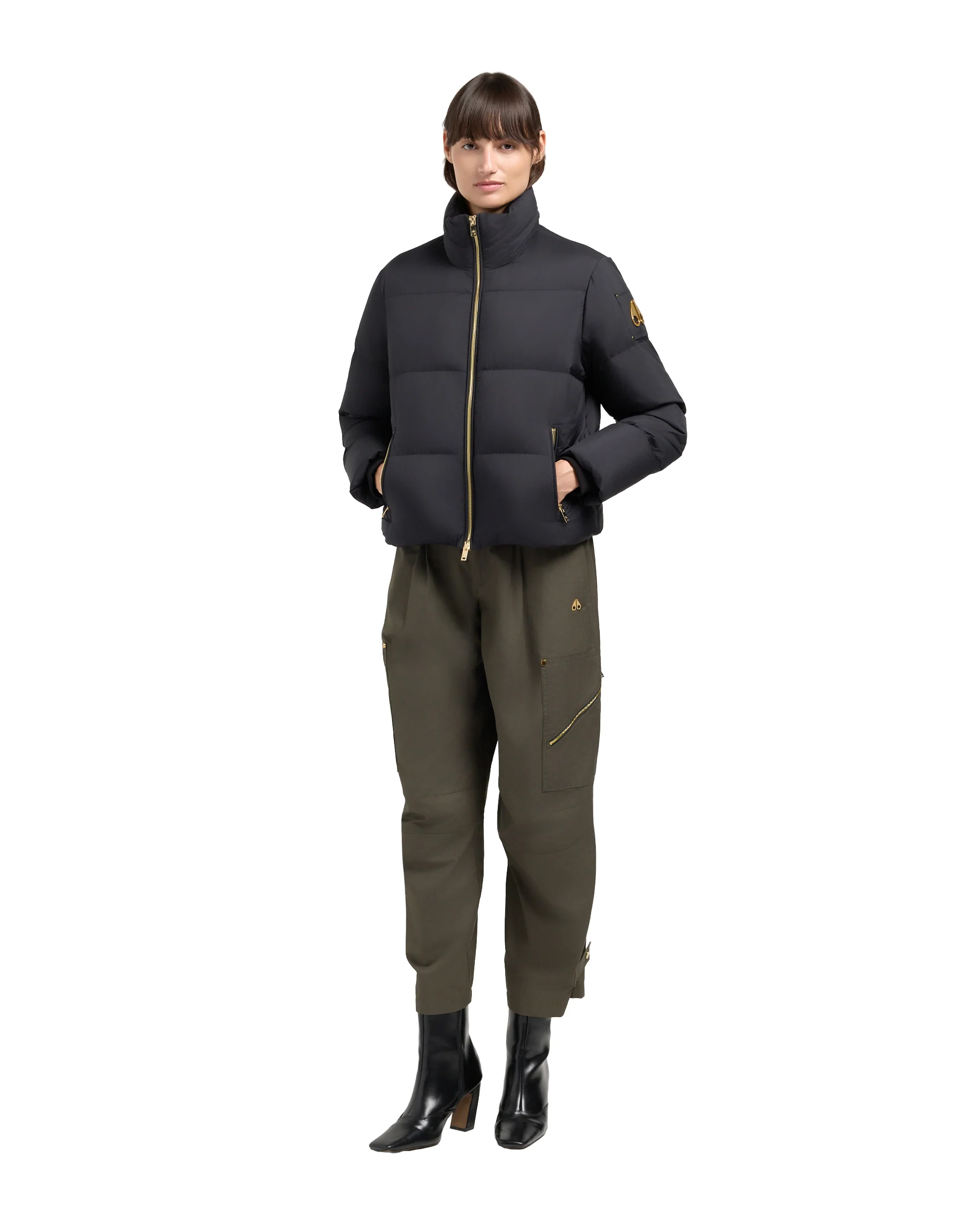 Misti Peak Puffer Gold Black/Black - Image 7