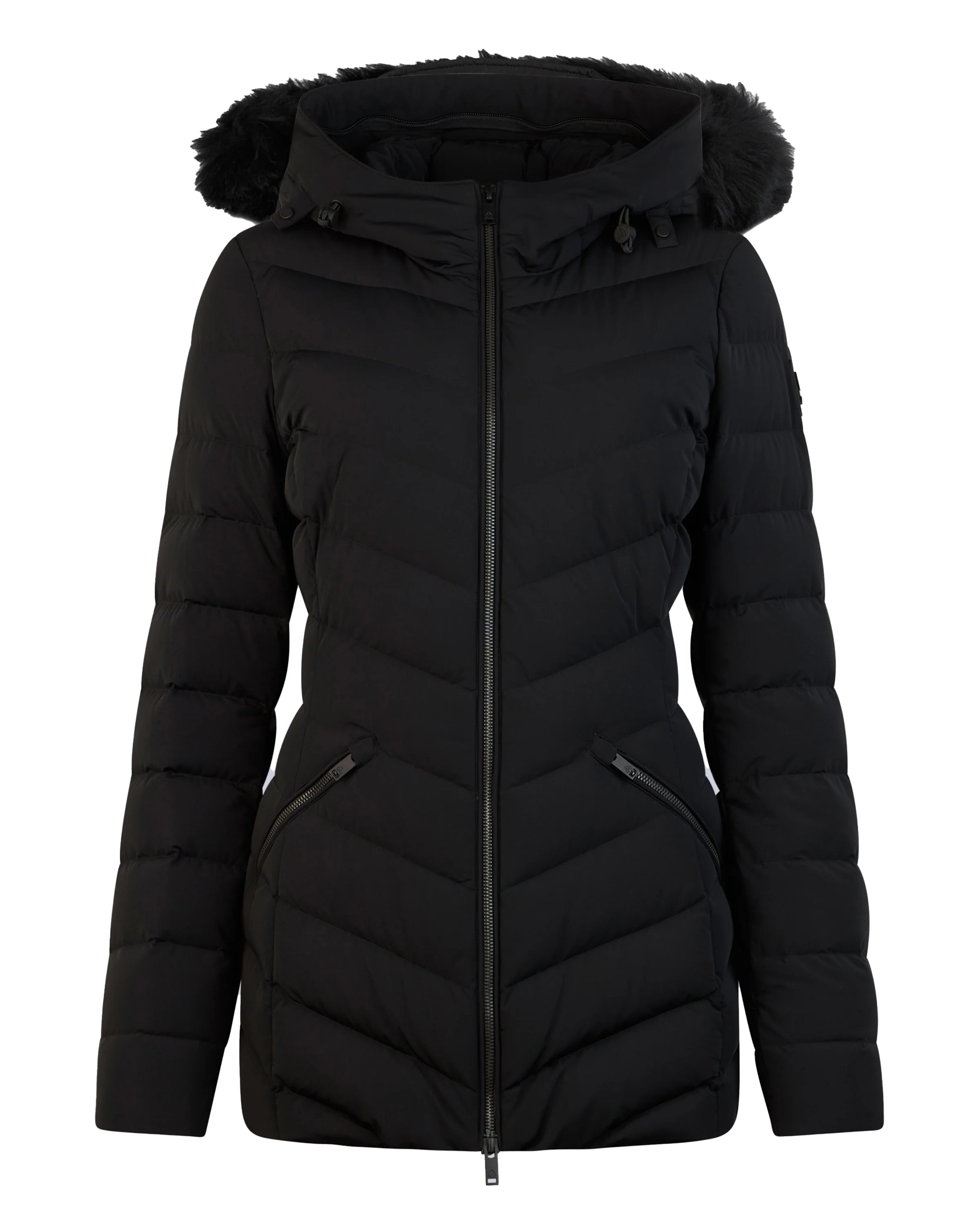 Roselawn 5 Jacket Black W/Black Shearling - Image 4