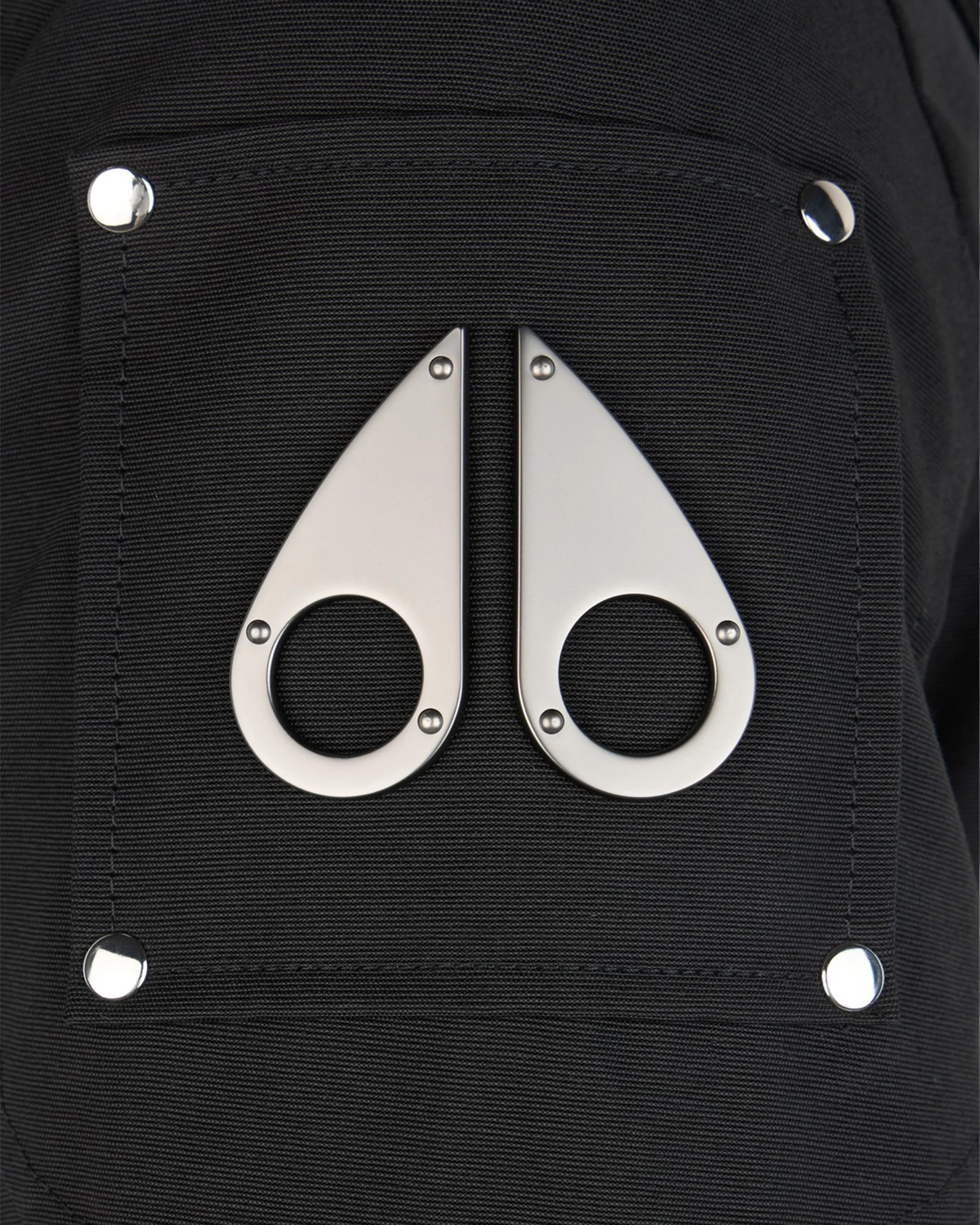 Stirling Parka LDS Black W/Natural Shearling - Image 6
