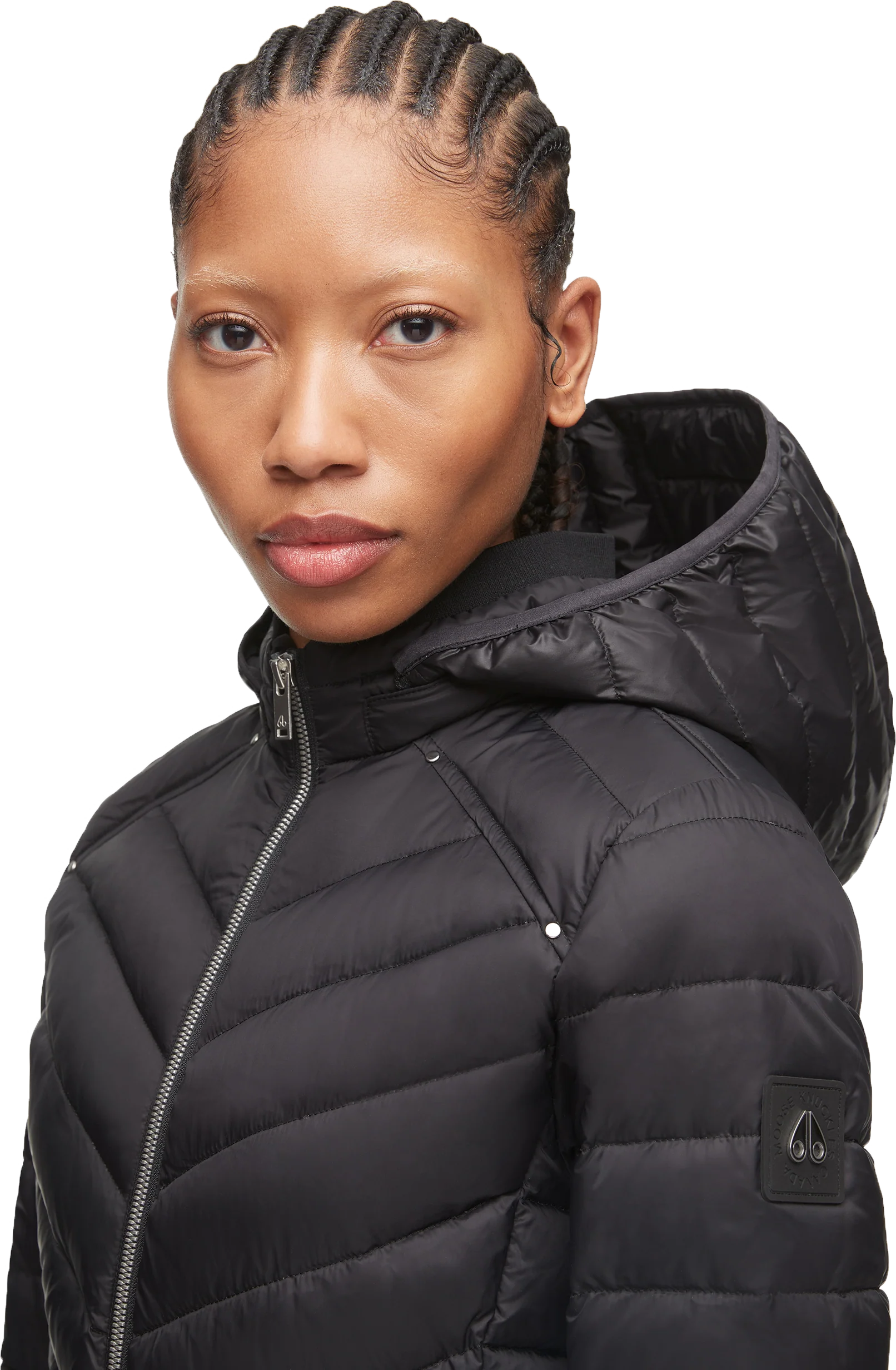 W Air Down Parka Black - Image 3