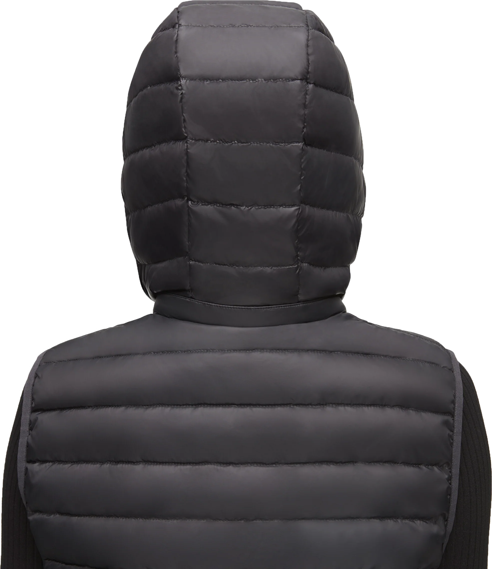 W Air Down Vest Black - Image 4