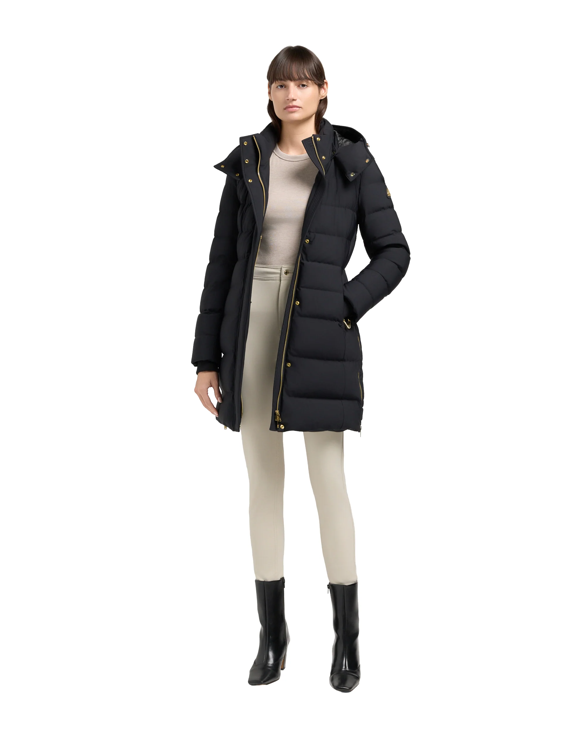 Watershed 3 Gold Parka Black/Black - Image 12