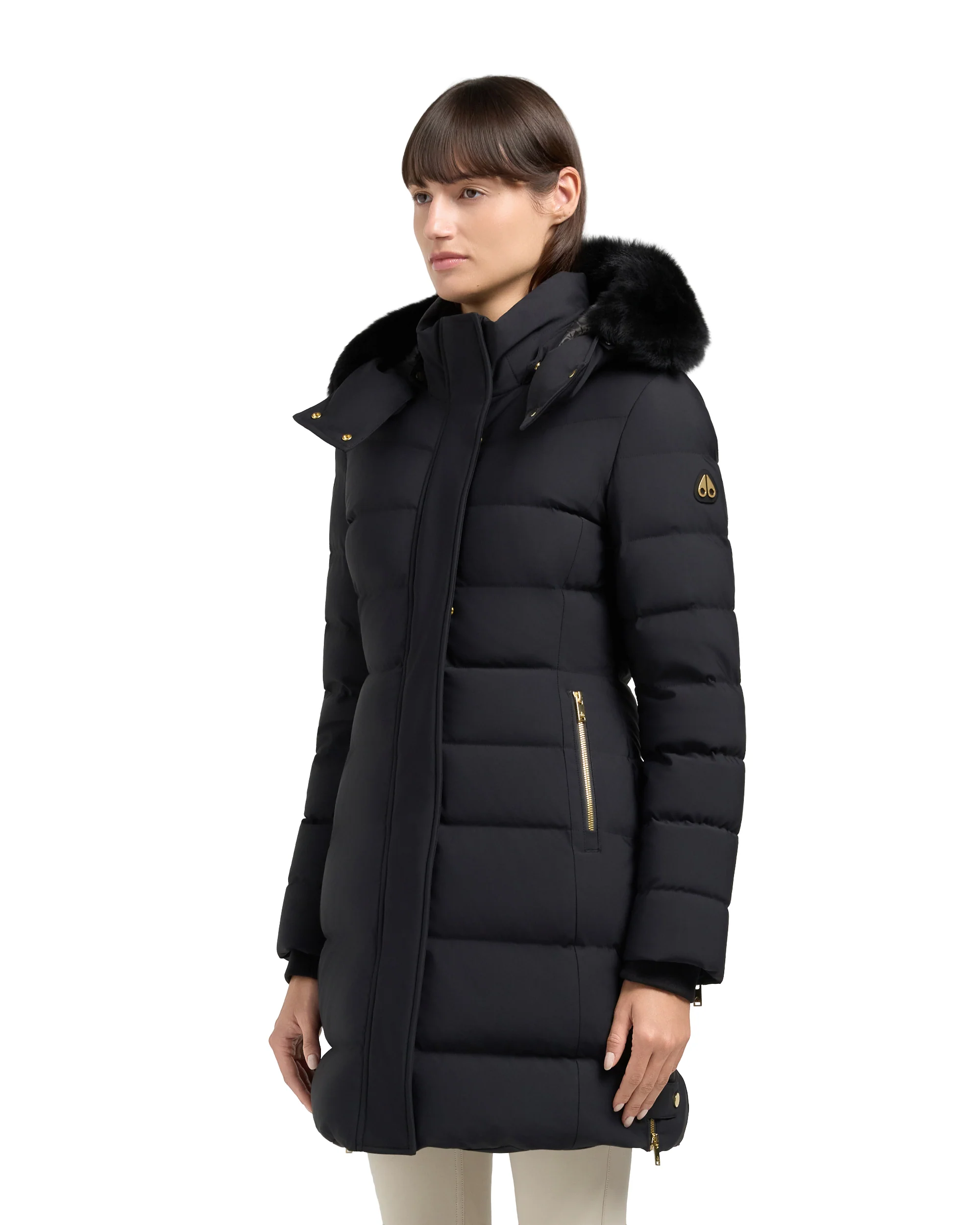 Watershed 3 Gold Parka Black/Black - Image 8