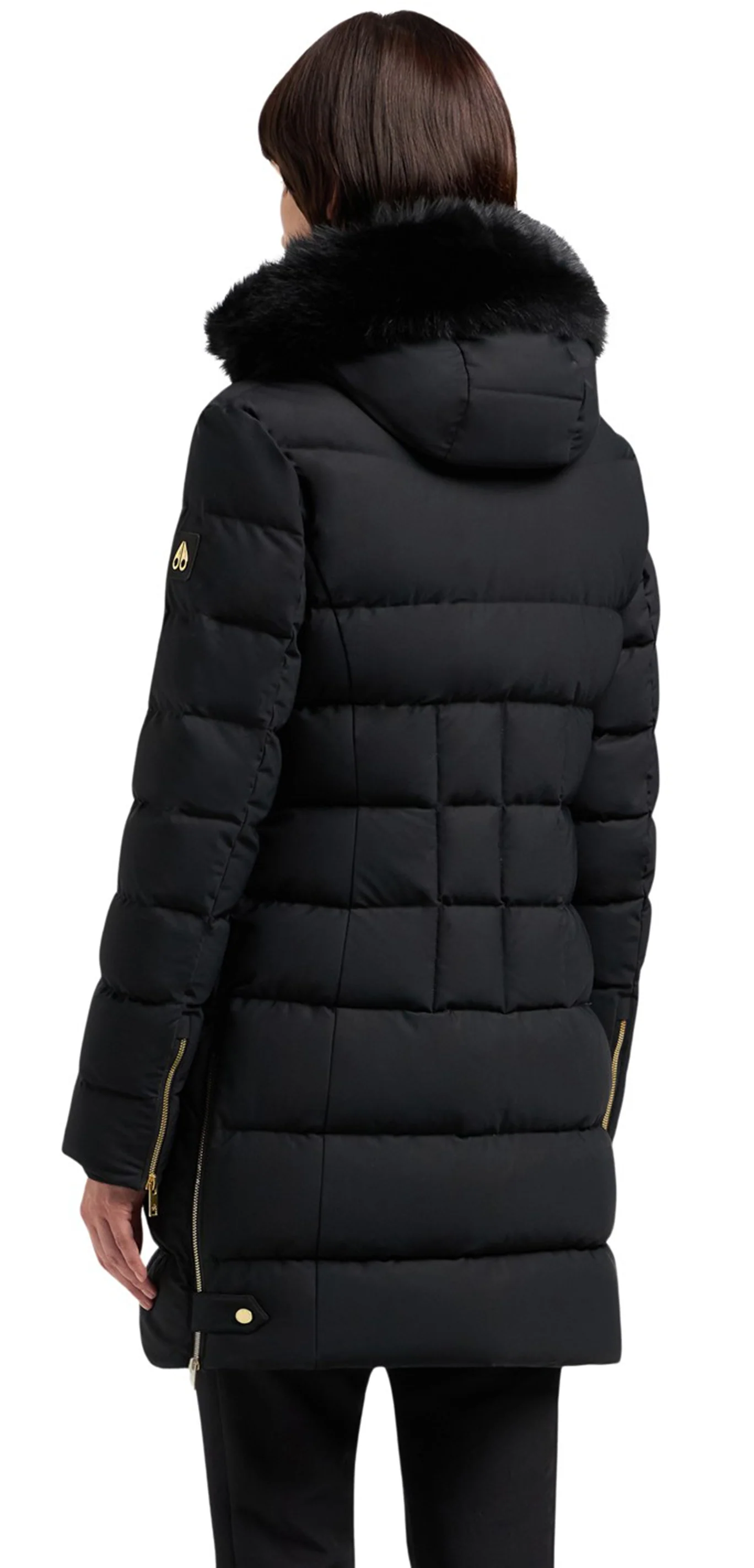 Watershed 3 Parka Shearling Gold Black With Black Shearling - Image 2