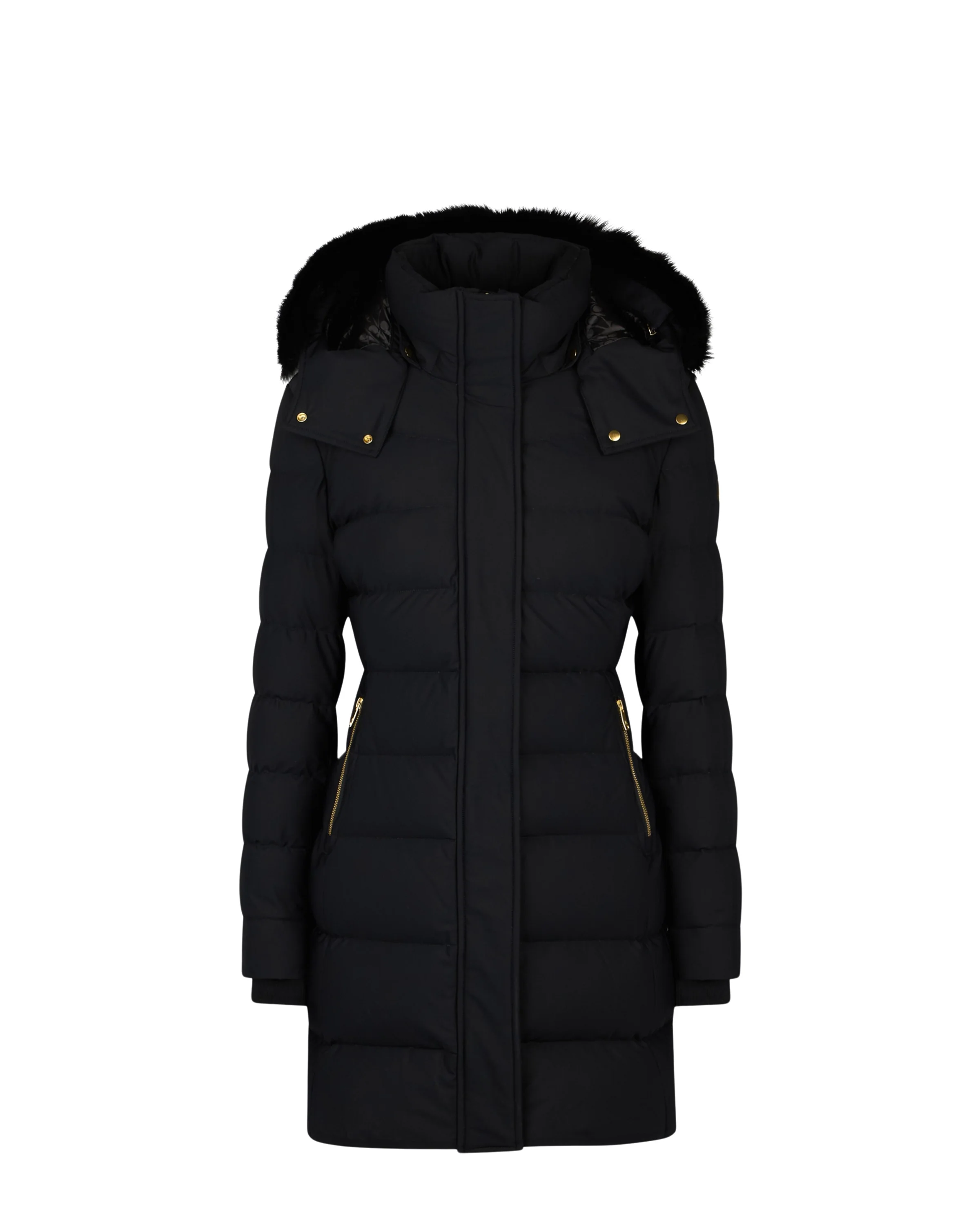 Watershed 3 Parka Shearling Gold Black With Black Shearling - Image 4