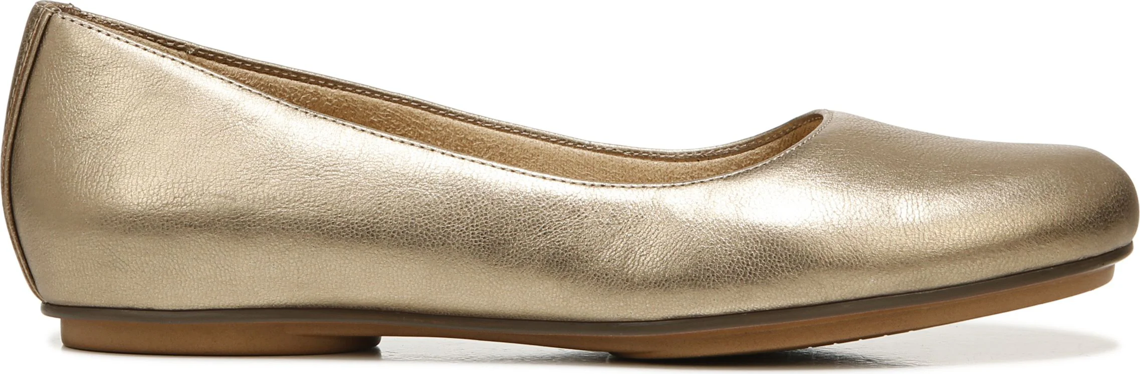 Maxwell Light Gold Leather - Wide - Image 2