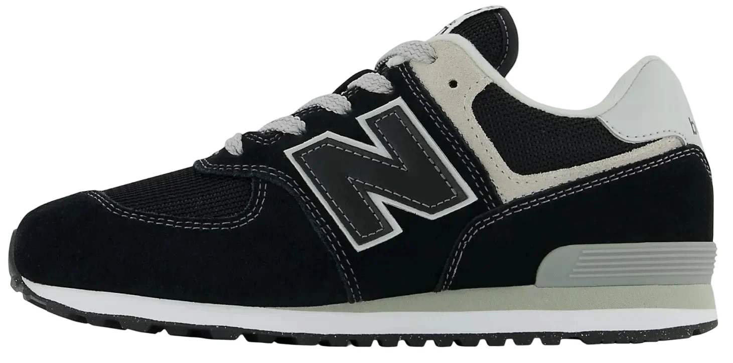 Grade School 574 Lace Black - Image 3