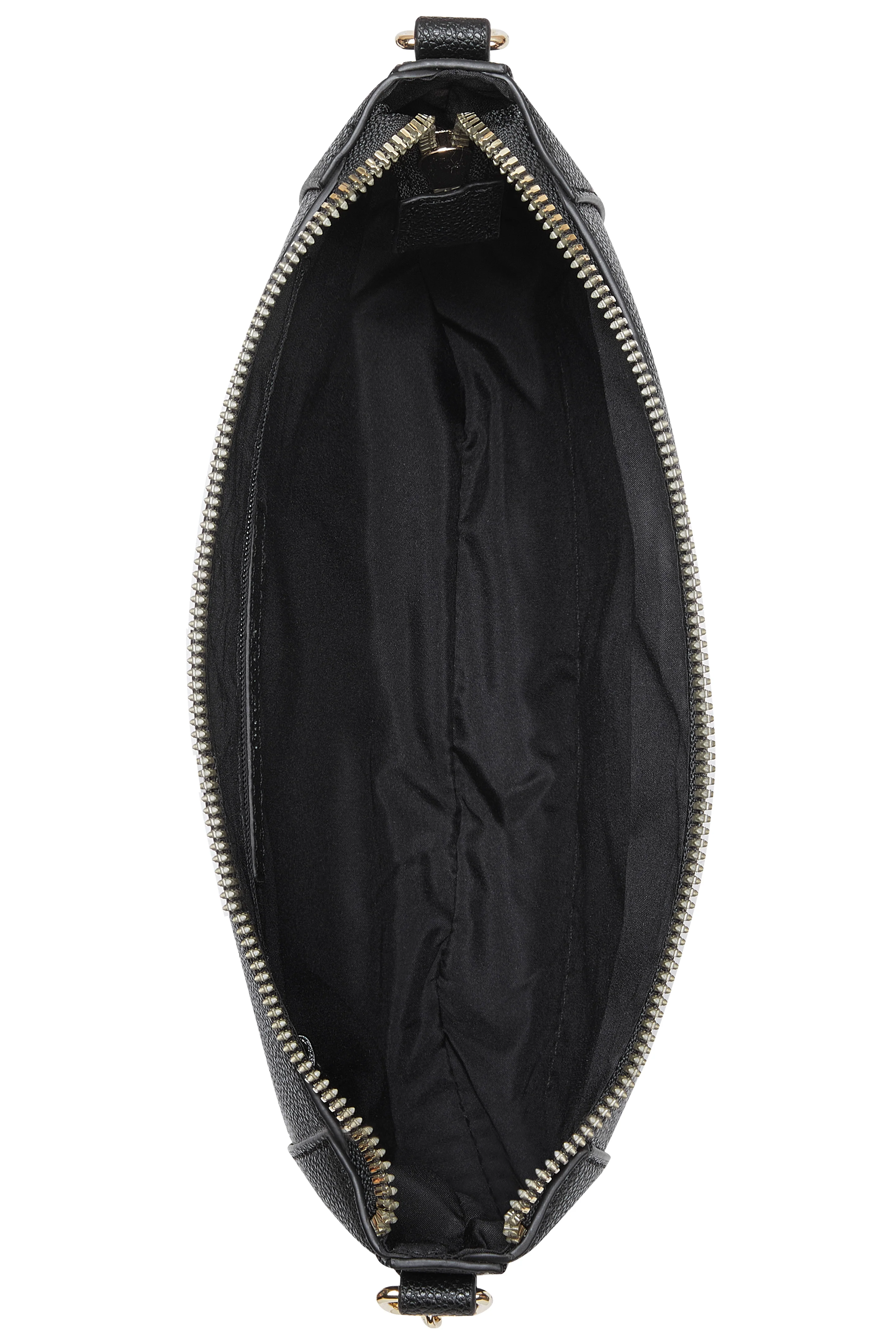 Basil Top Zip Crossbody Black - Image 4
