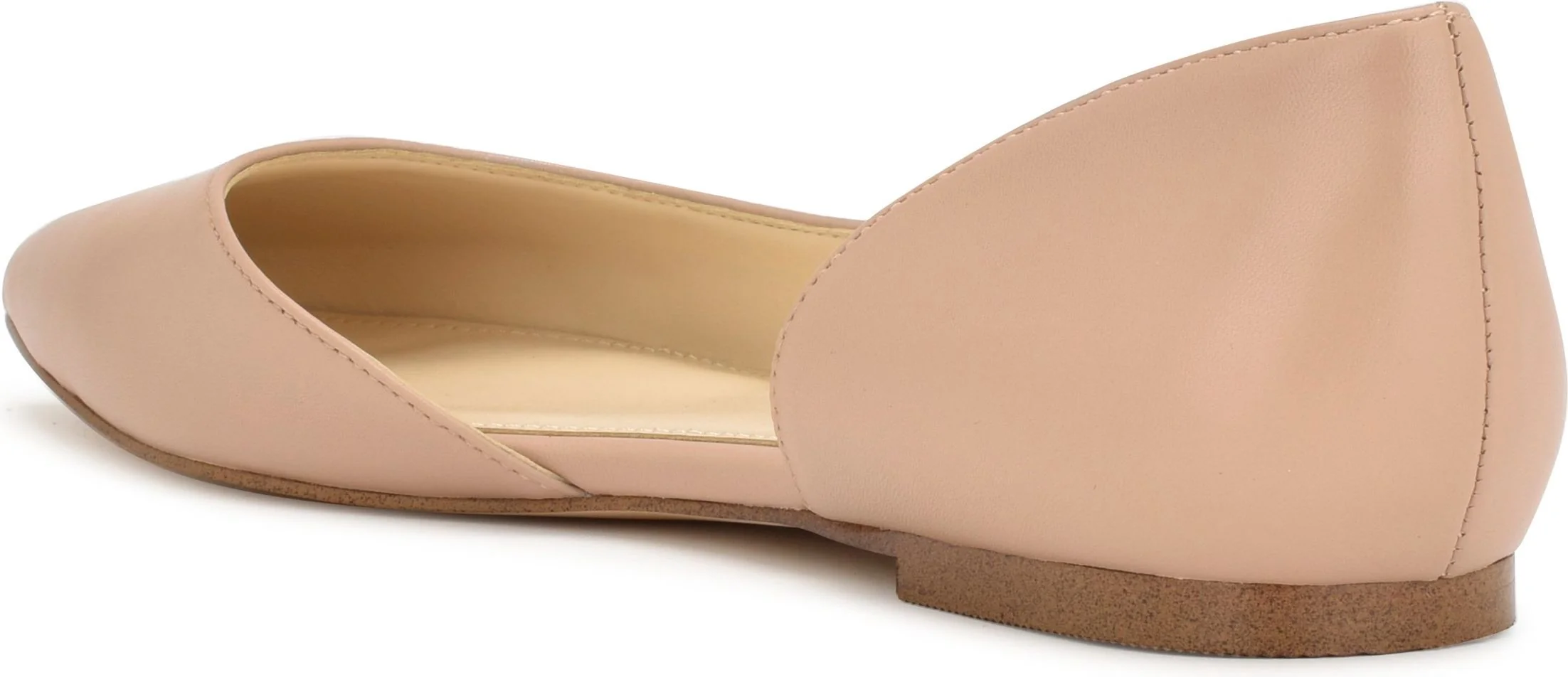 Blaha Chic Cream Flat Shoe - Image 3