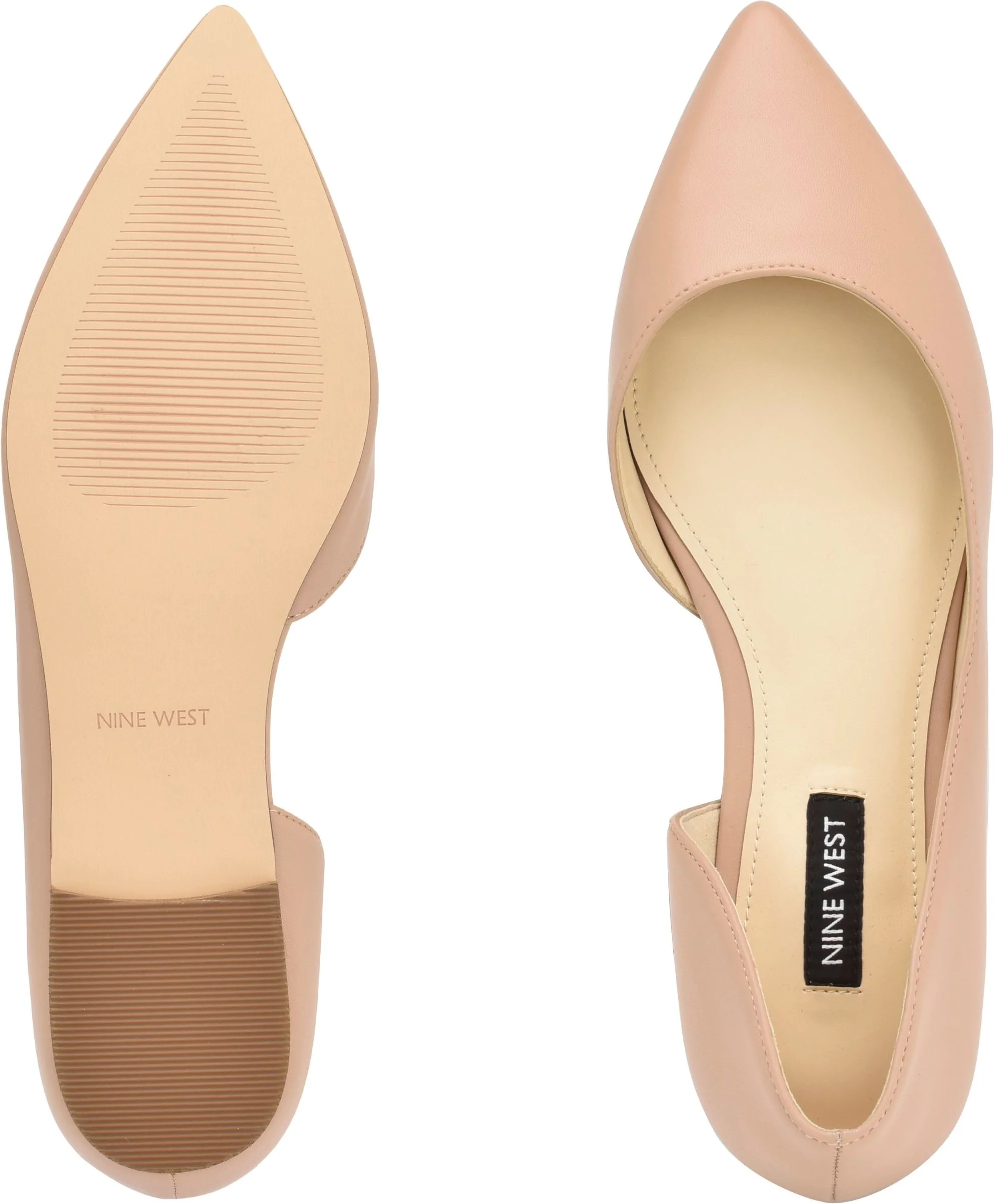 Blaha Chic Cream Flat Shoe - Image 5