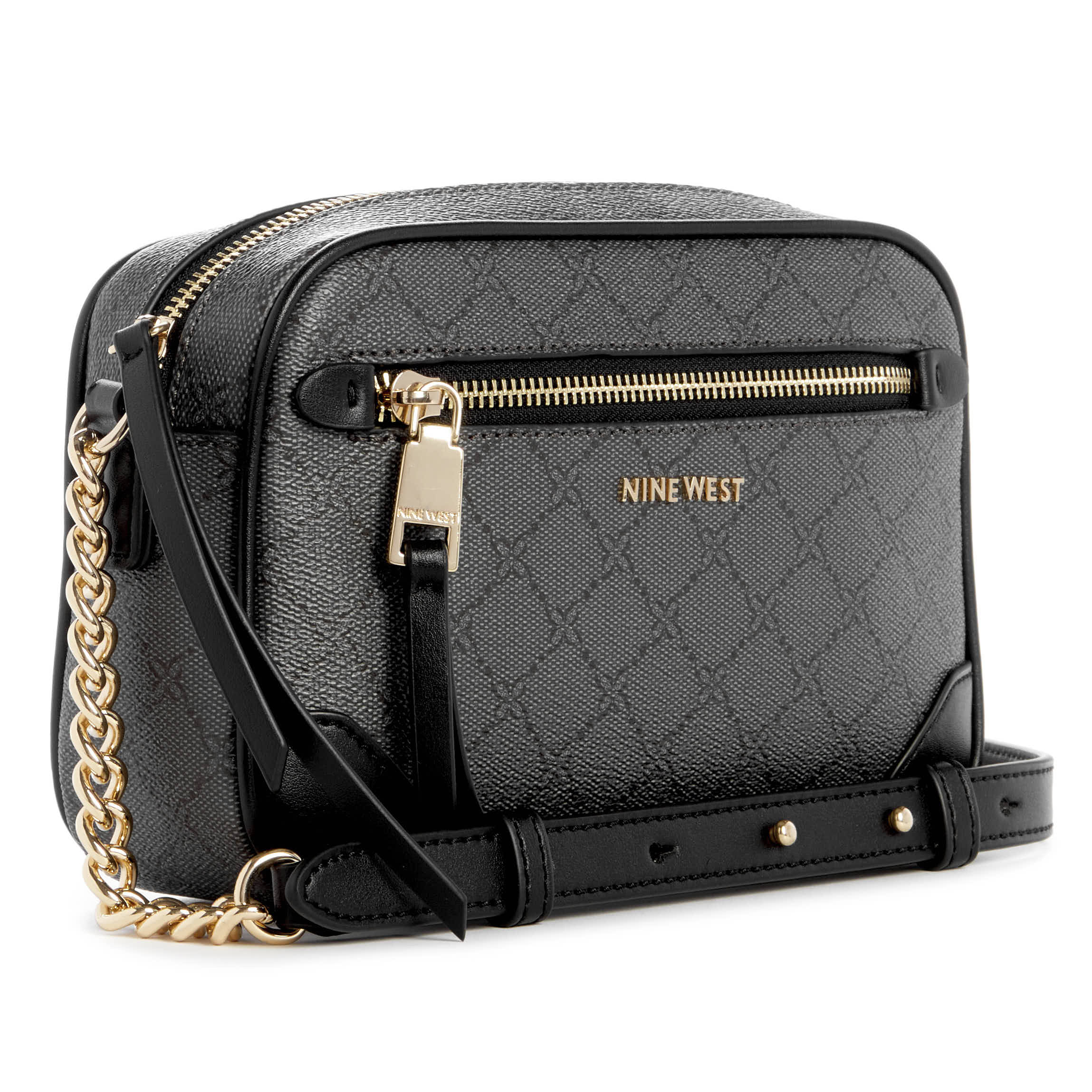Brooklyn Crossbody Camera Onyx Logo - Image 3