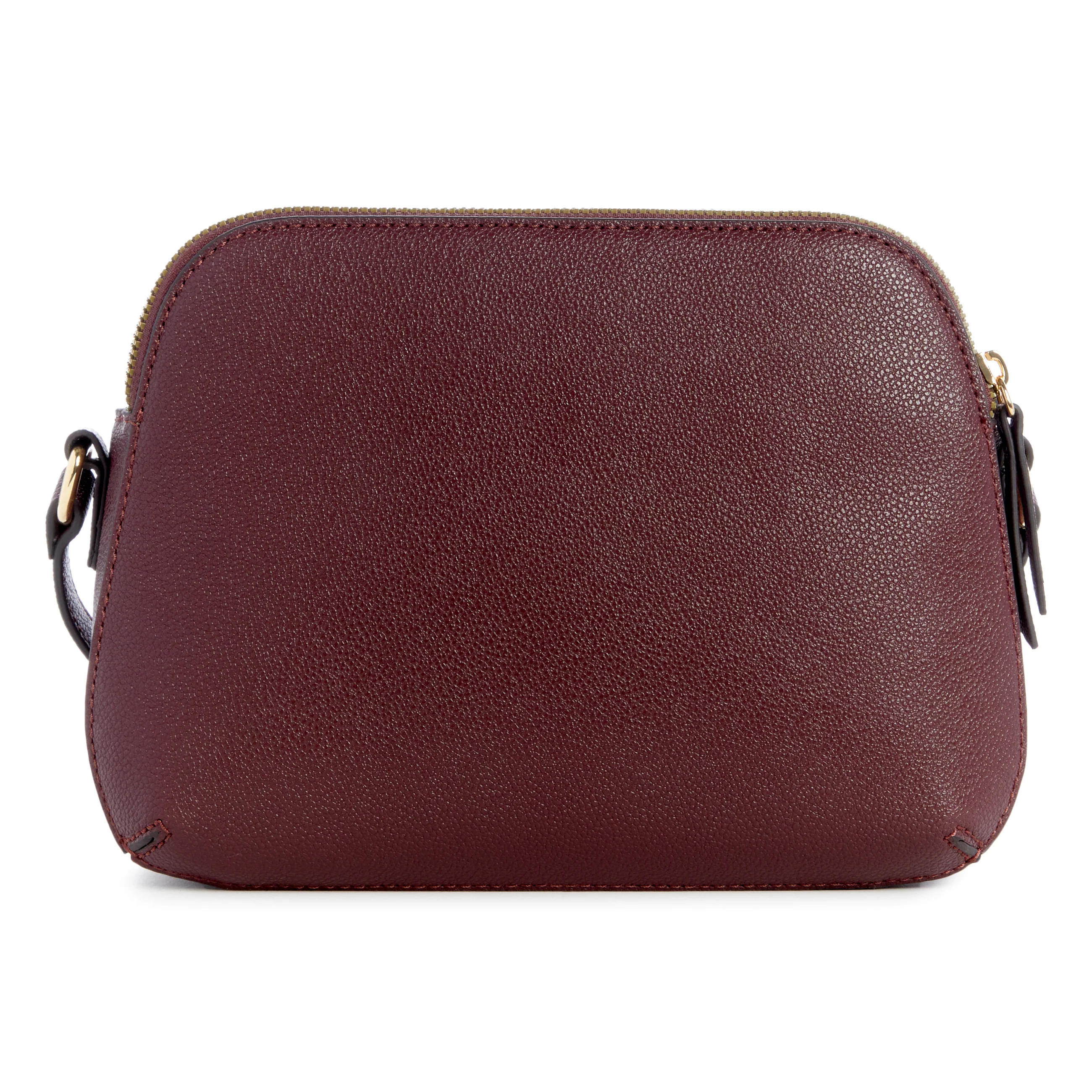 Eliena Mini DBL Zip Crossbody Merlot - Image 3