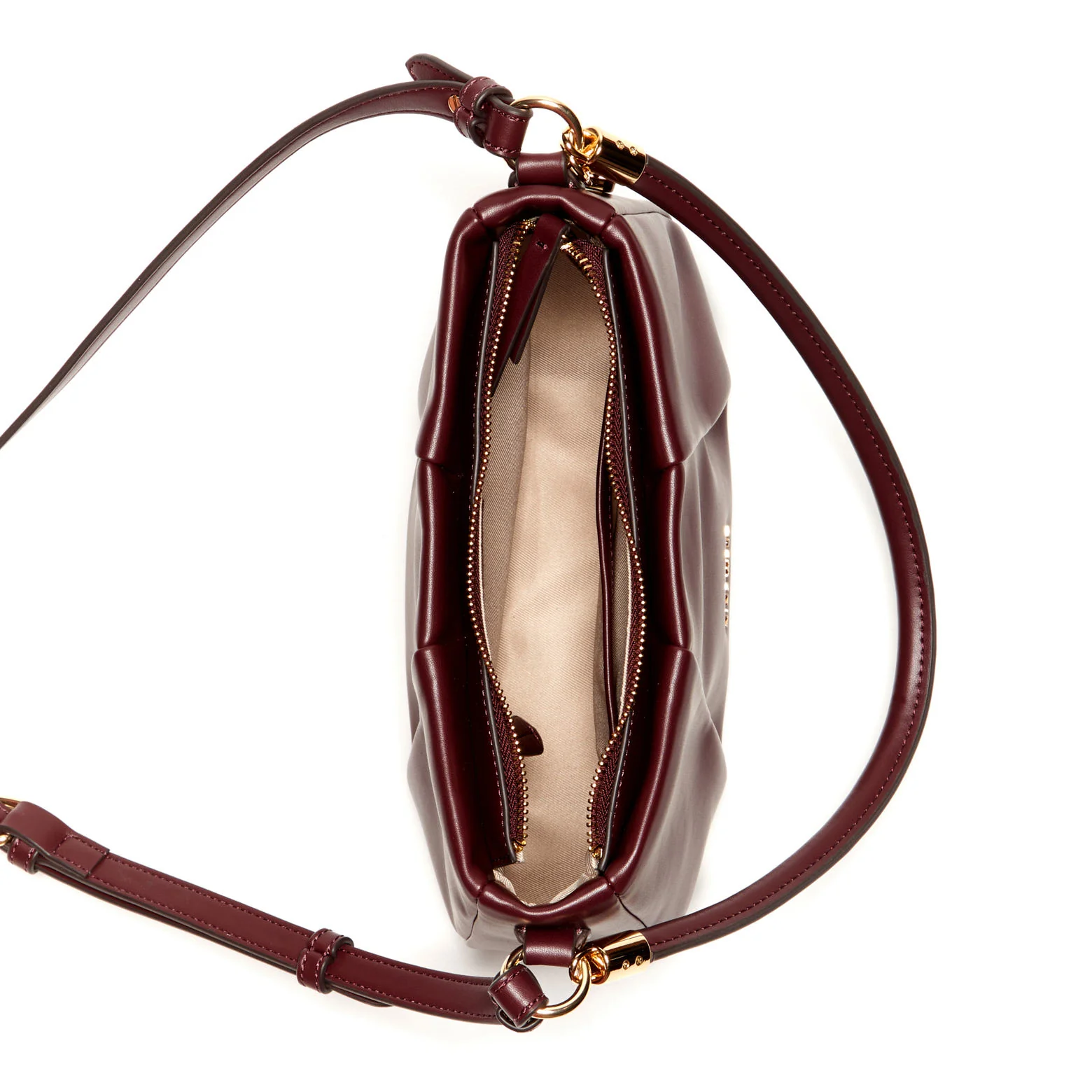 Elin Crossbody Top Zip Merlot - Image 4