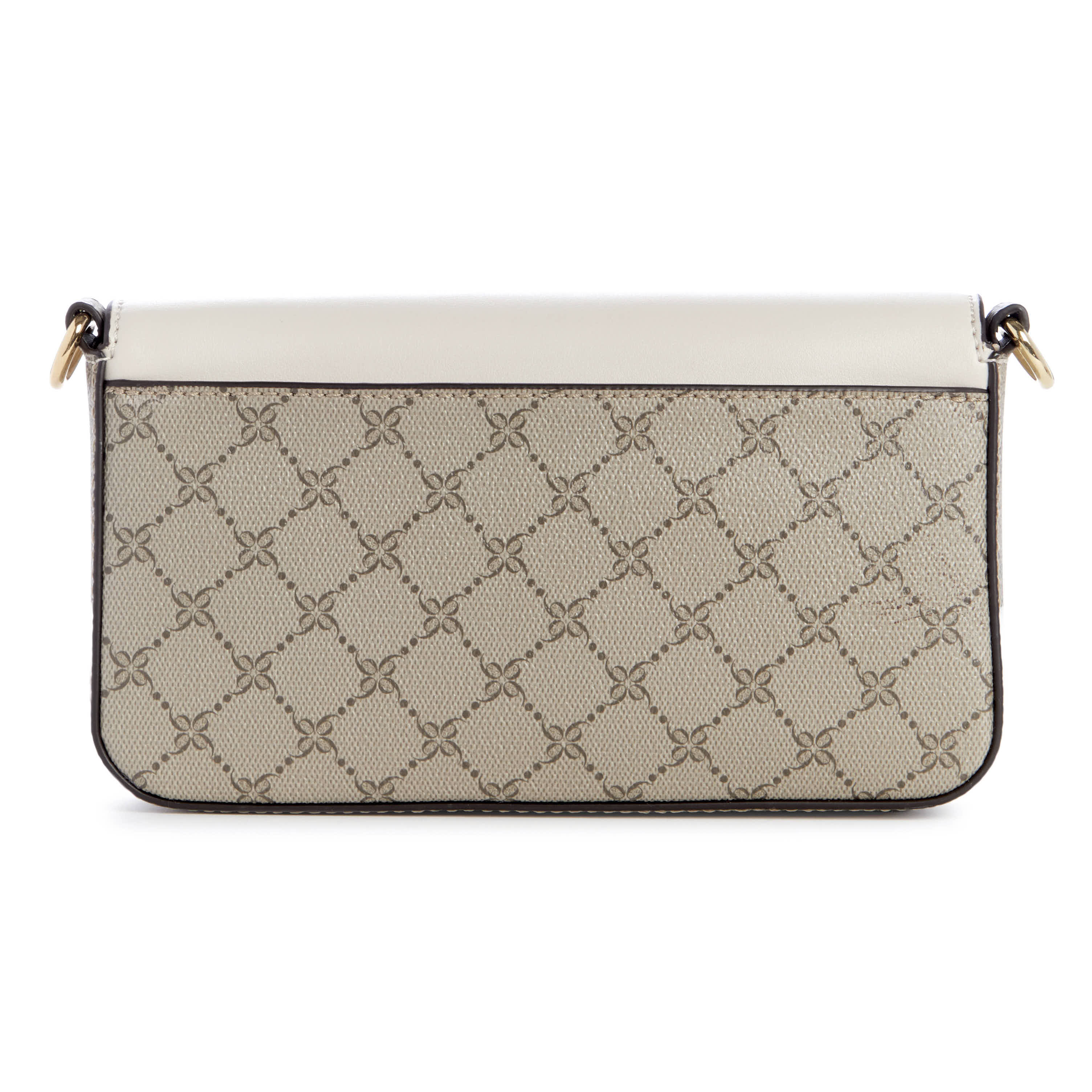 Peaches Mini Crossbody Flap Beige Logo/Milk - Image 2