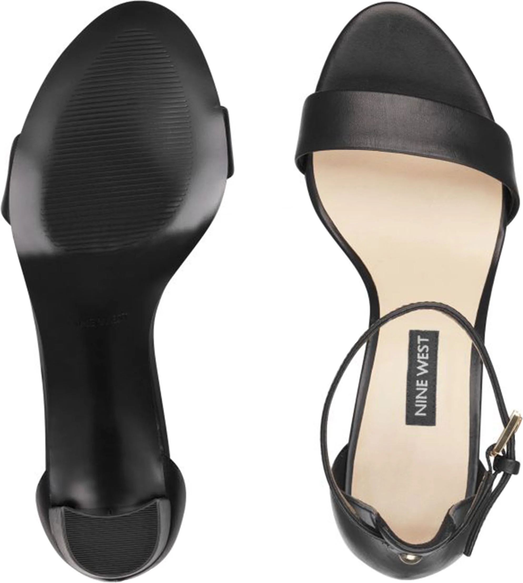 Pruce Black Ankle Strap Sandal - Image 6