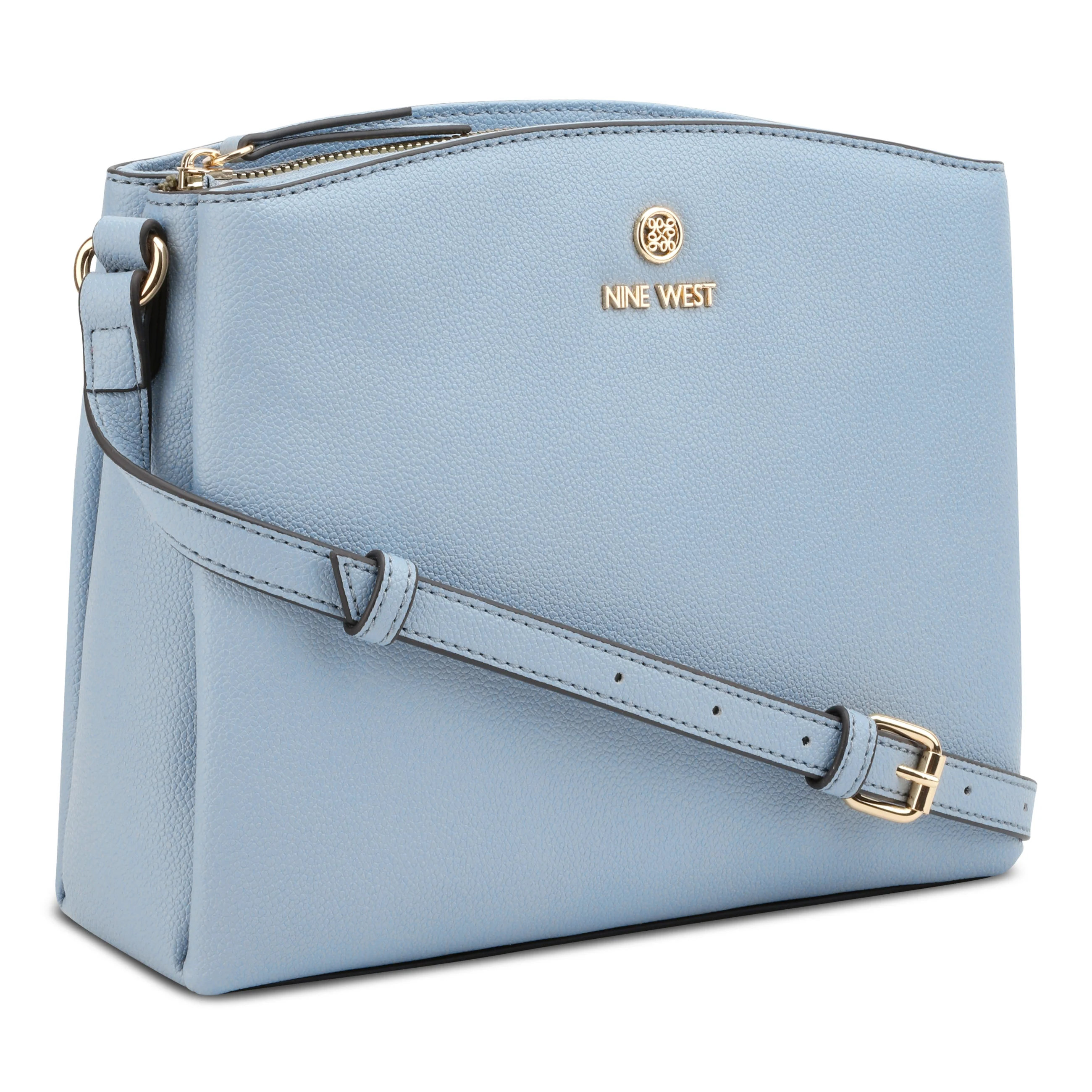 Siera 3 Comp Crossbody Bluestone - Image 3