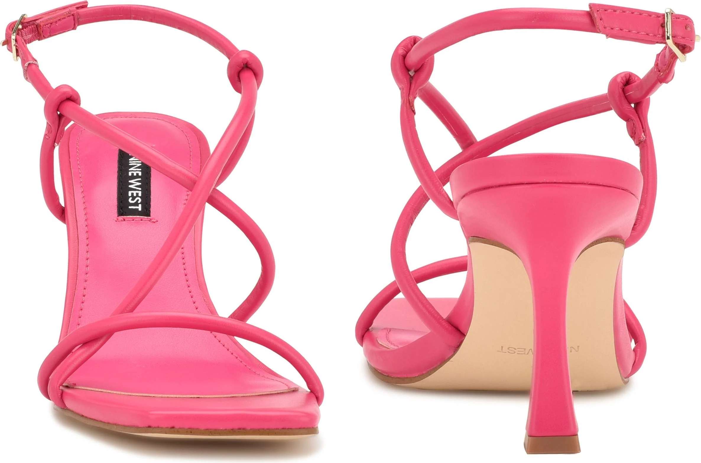 Yuki 3 Pink Strappy Sandal - Image 4