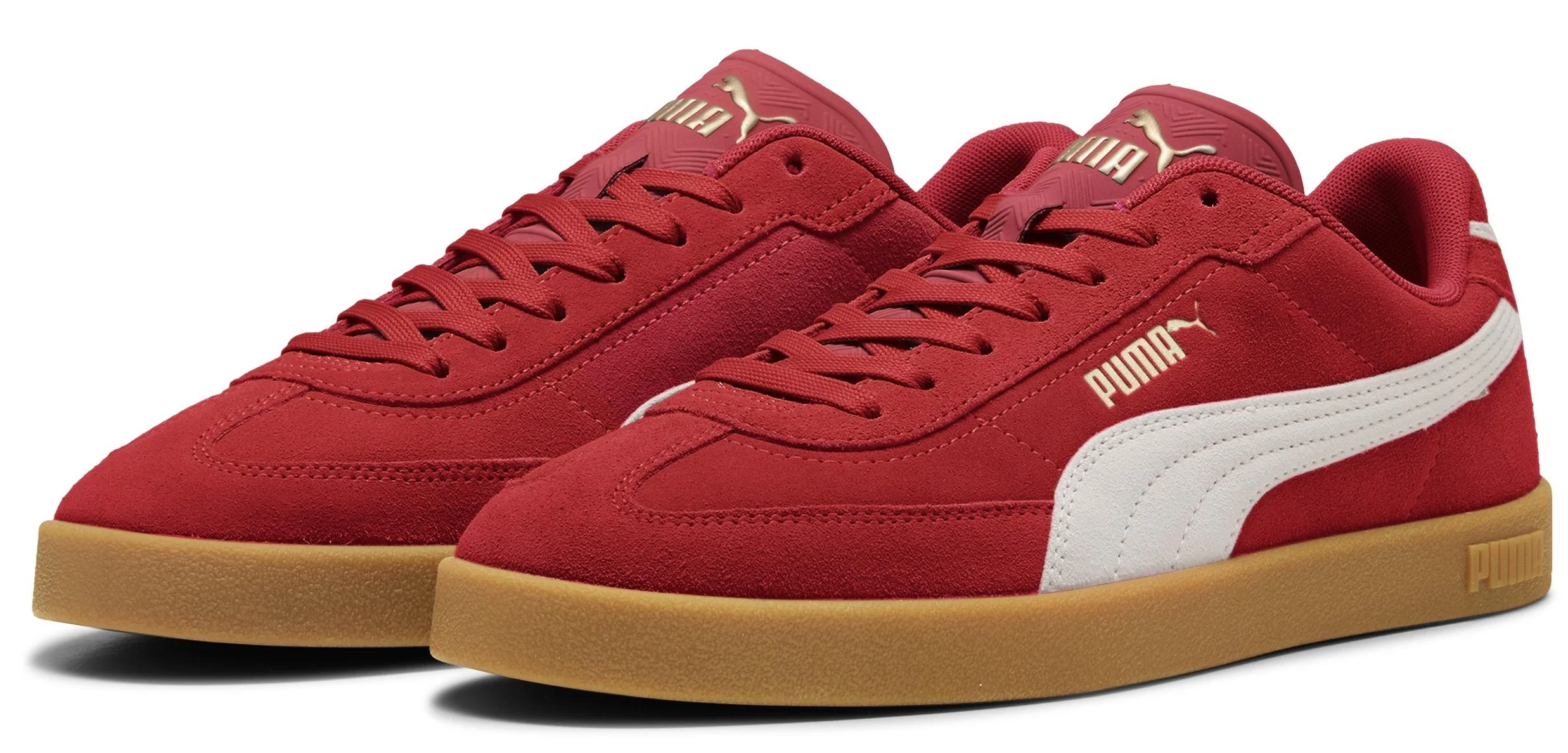 Club II Era Suede Red/White - Image 3