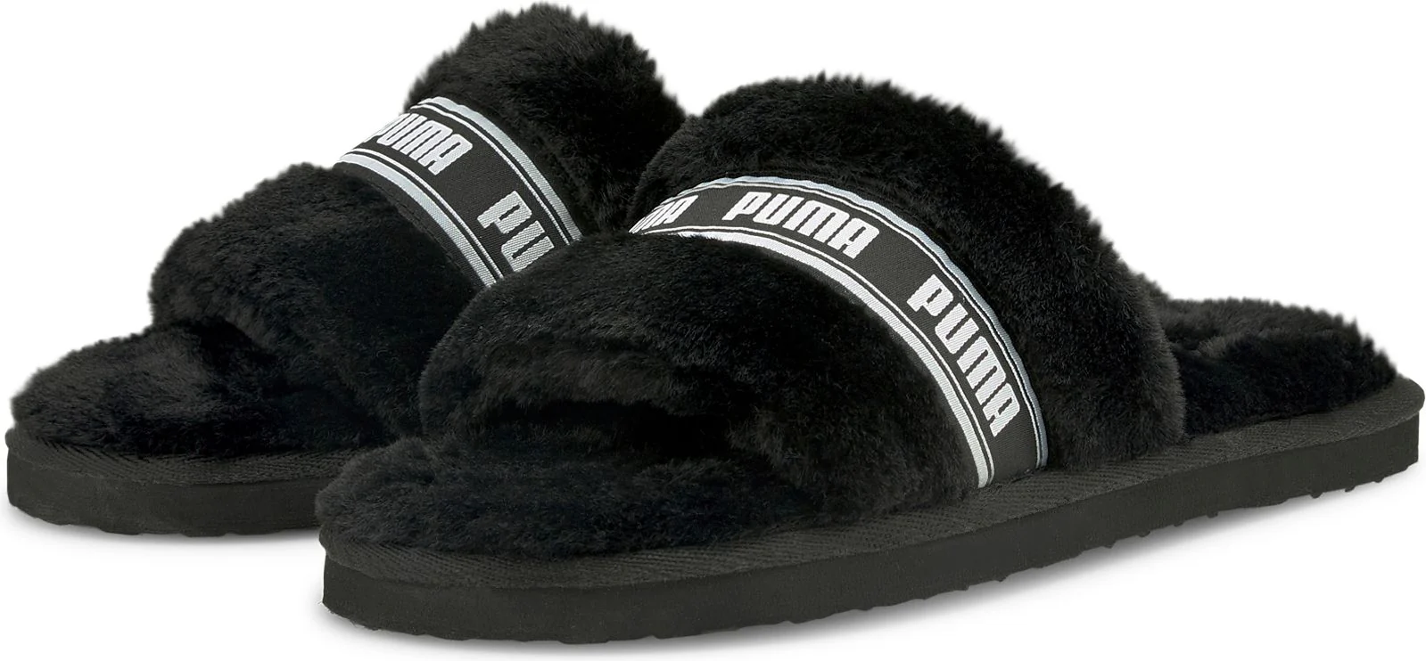 Puma Fluff Black/White - Image 4