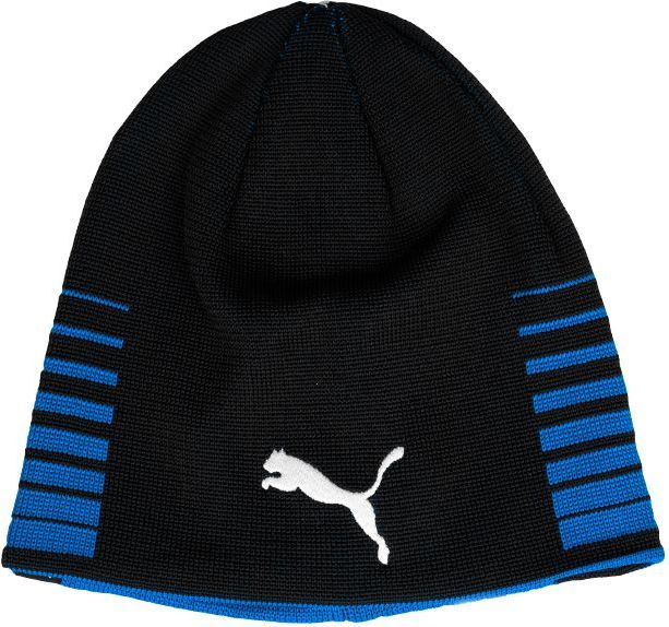Liga Reversible Beanie Electric Blue Lemonade Puma Black