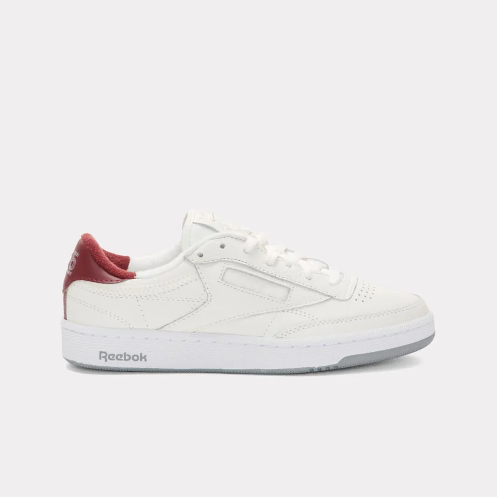 Club C 85 Vintage Chalk - Grey3 - Classicburgundy