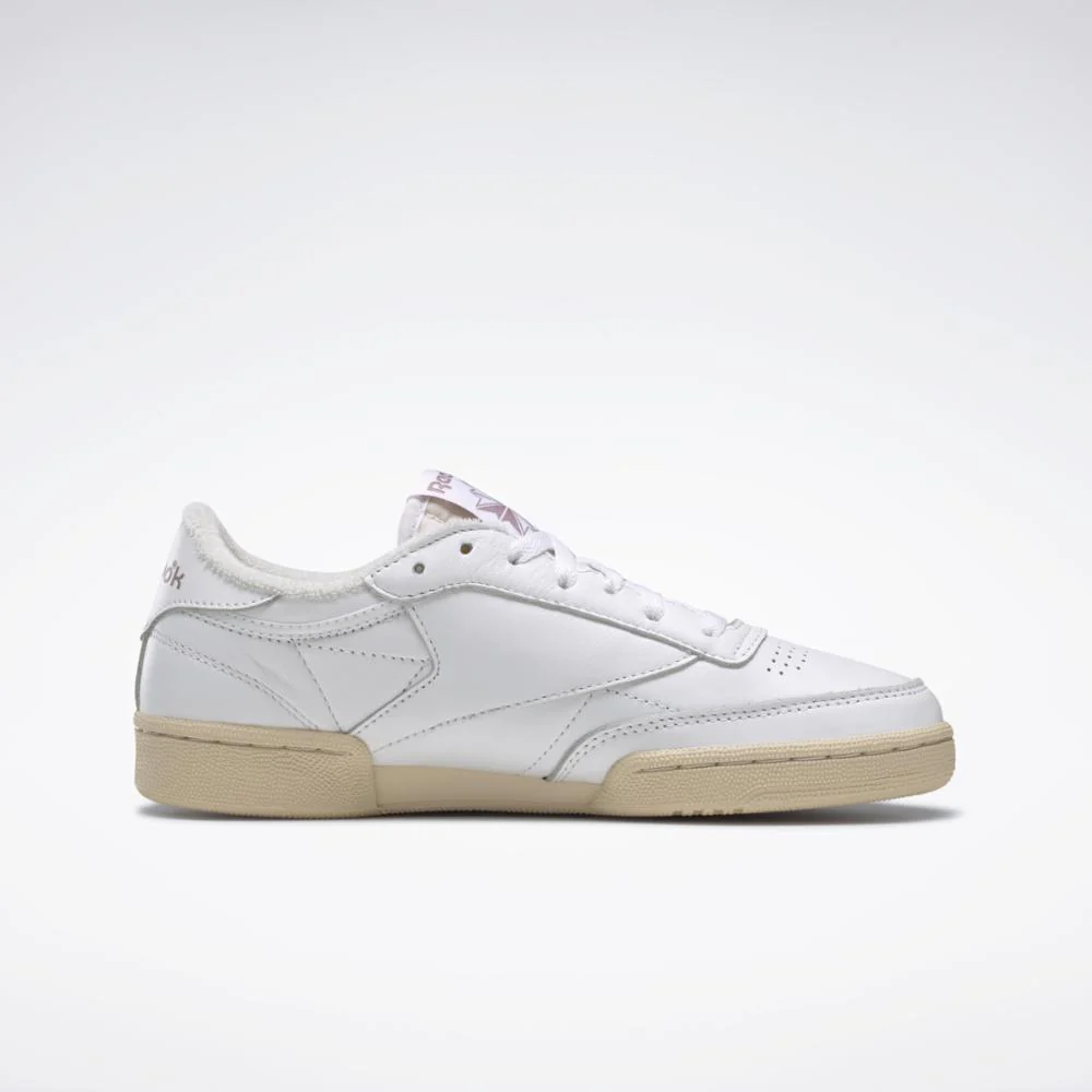 Club C 85 Vintage Ftwr WHT - Chalk - Infused Lilac - Image 2