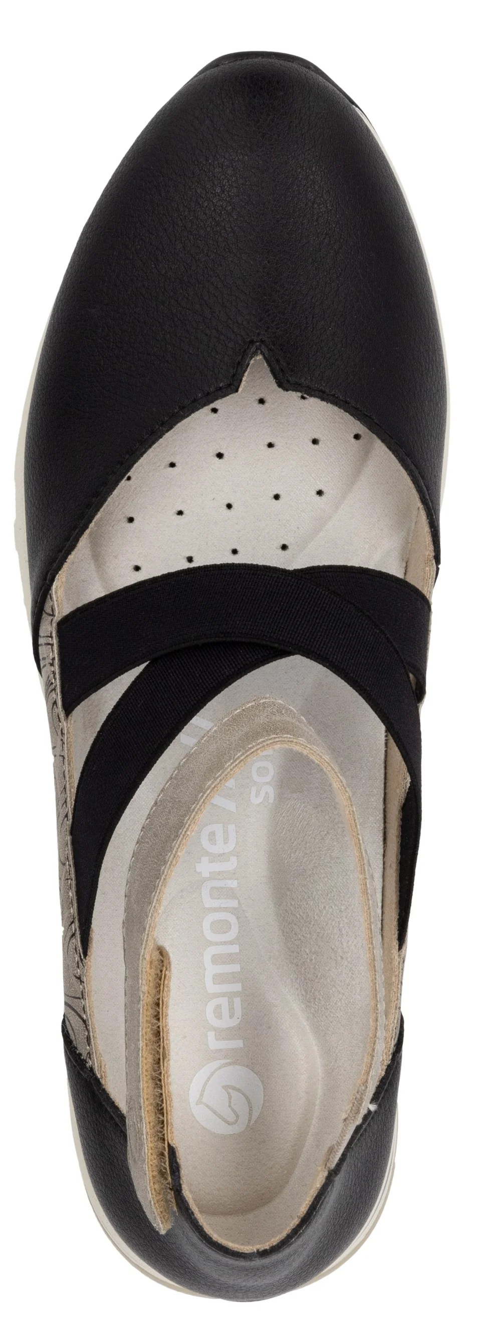 Black Closed Toe Sandal - Image 3