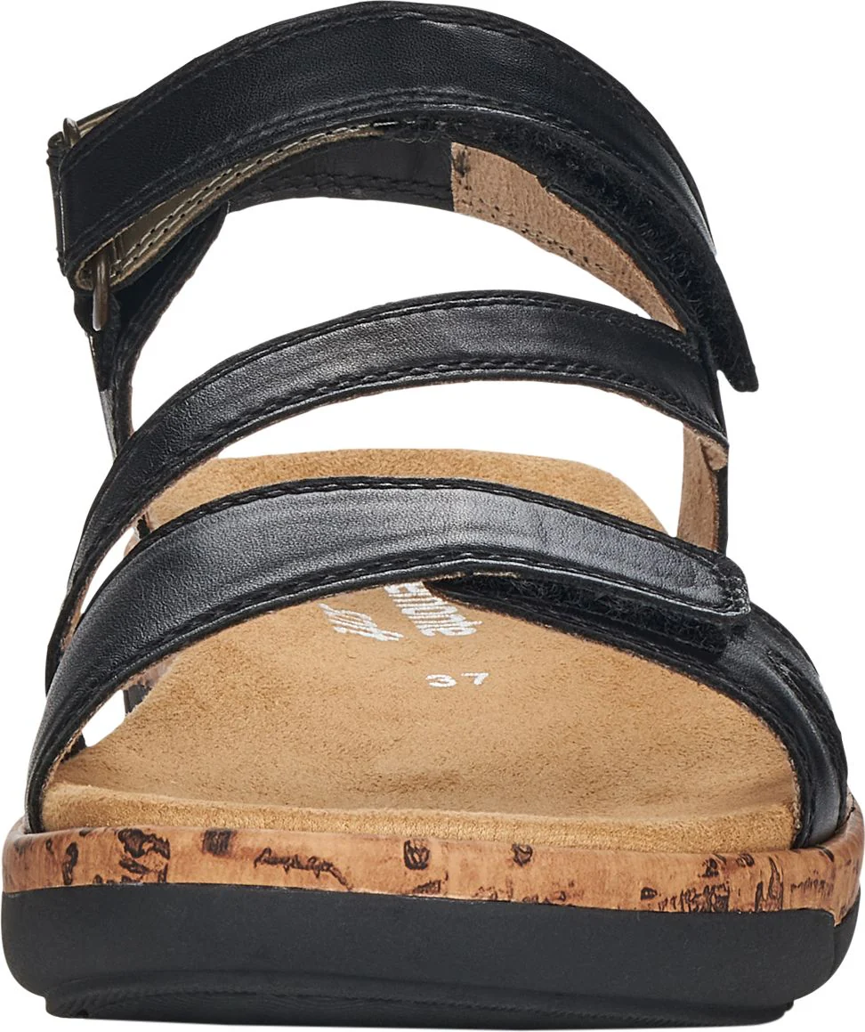 Black Criss Cross Sandal - Image 3