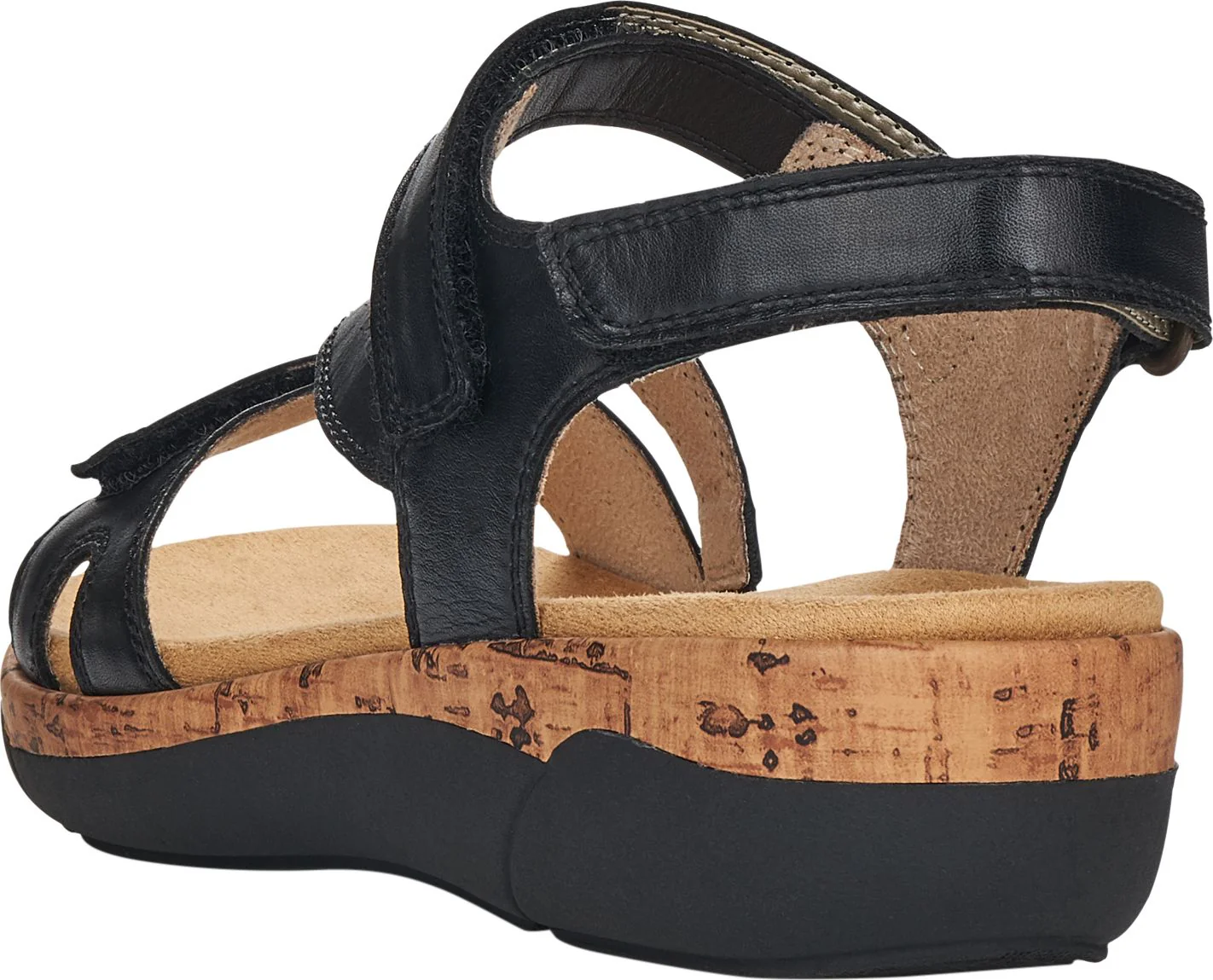Black Criss Cross Sandal - Image 4