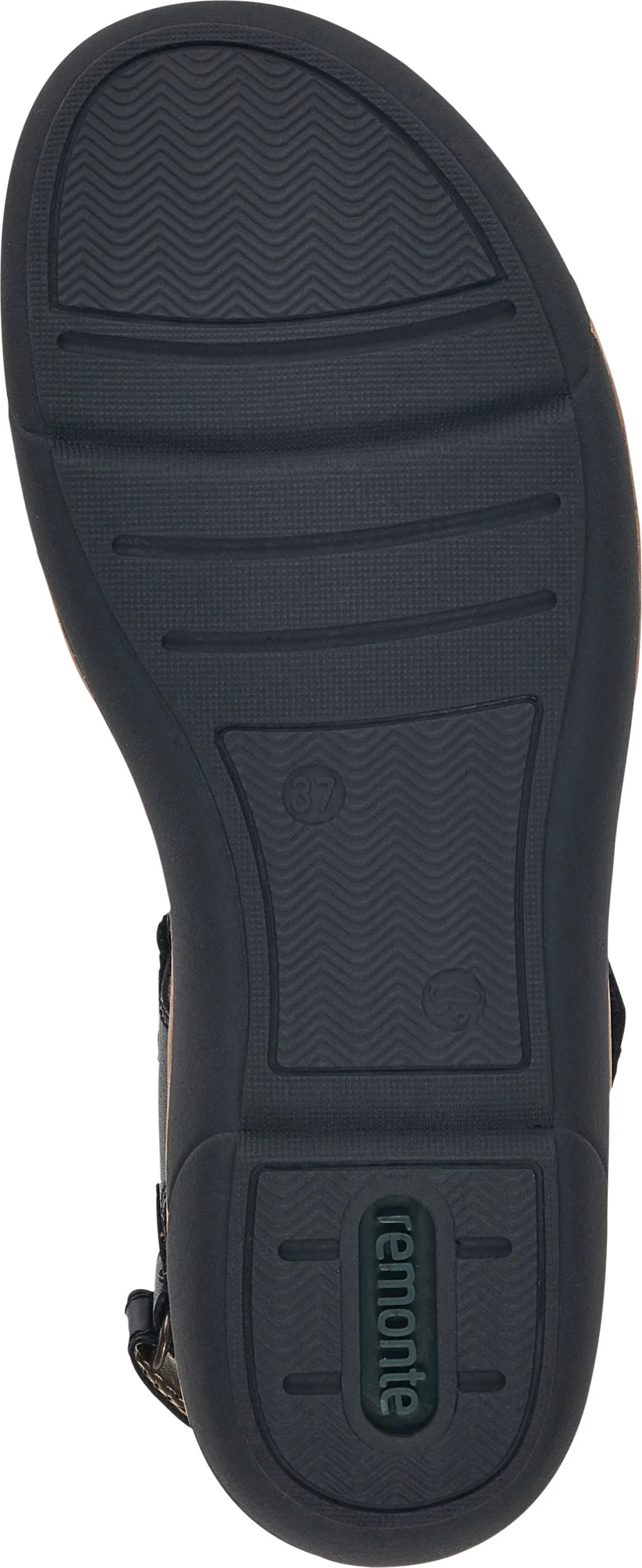 Black Criss Cross Sandal - Image 6