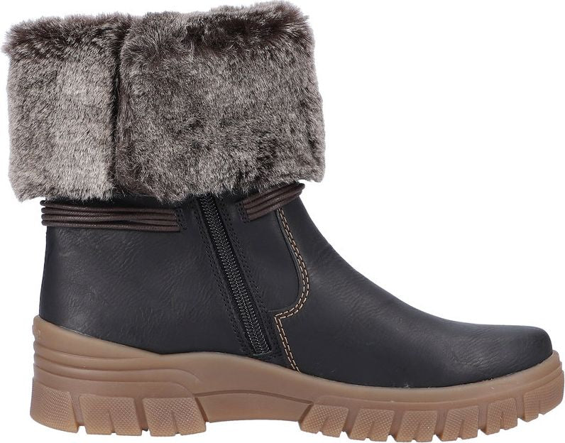 Black Fold Down Boot - Image 2
