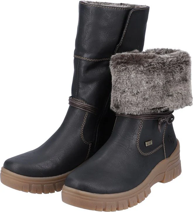 Black Fold Down Boot - Image 8