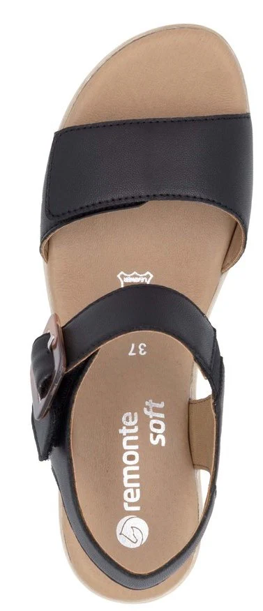 Black Heeled Sandal - Image 4