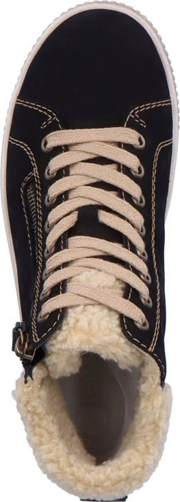 Black Lace Up Boot - Image 6