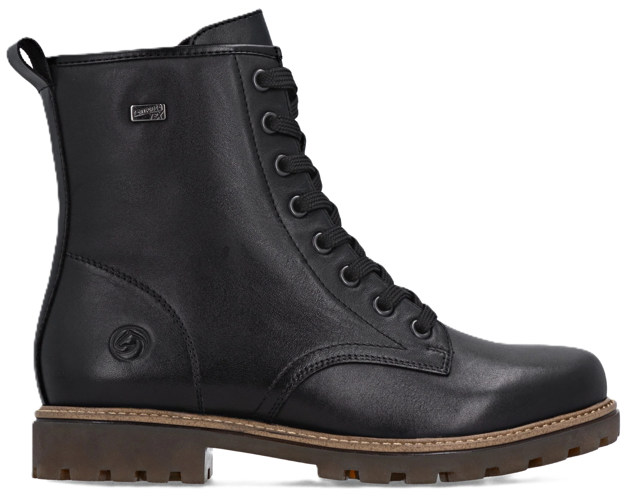 Black Lace Up Boot