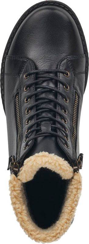 Black Lace Up Boot - Image 4