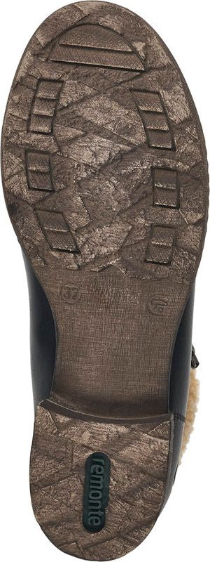 Black Lace Up Boot - Image 6